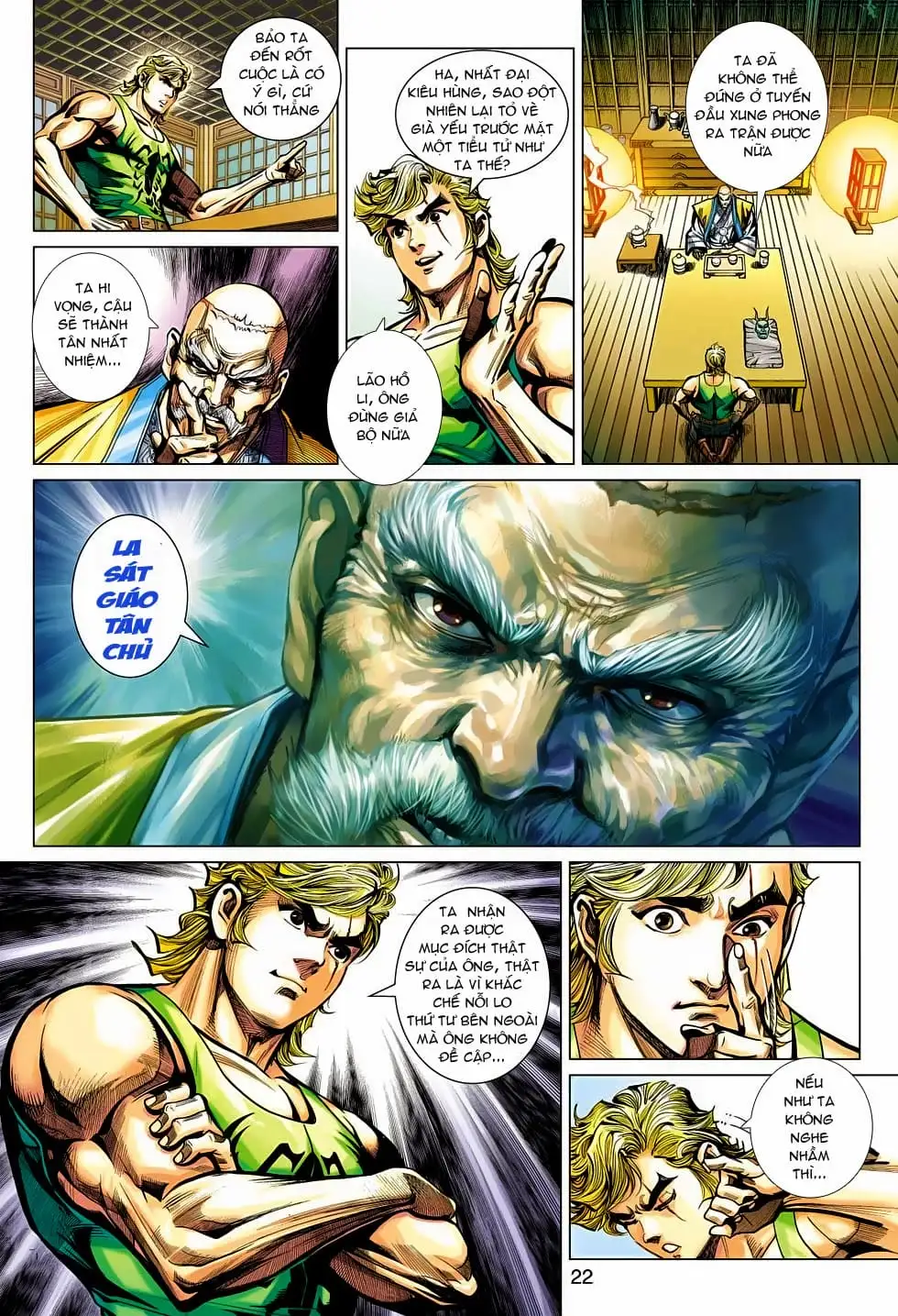 Truyện Tranh Tân Tác Long Hổ Môn trang 4