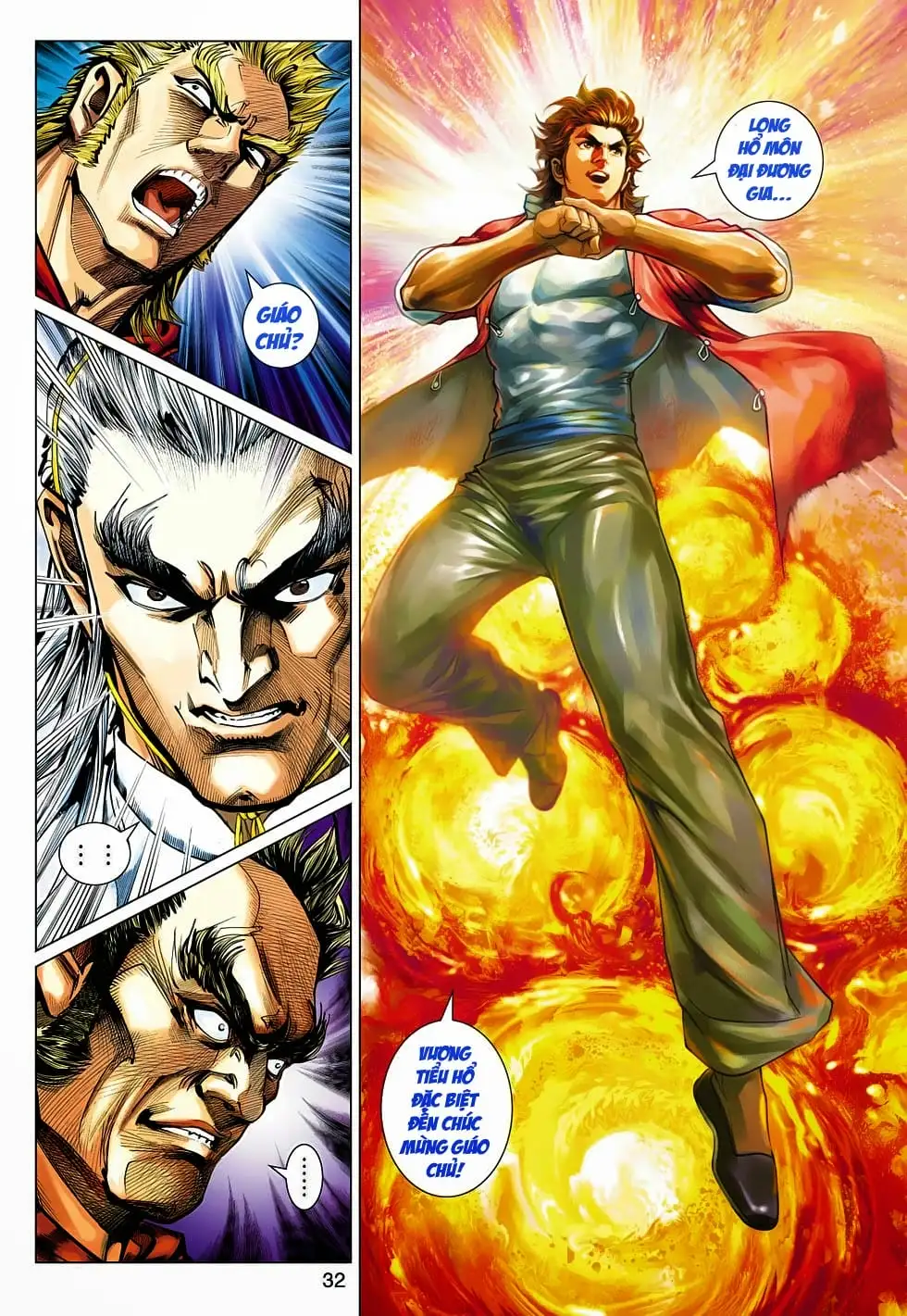 Truyện Tranh Tân Tác Long Hổ Môn trang 4