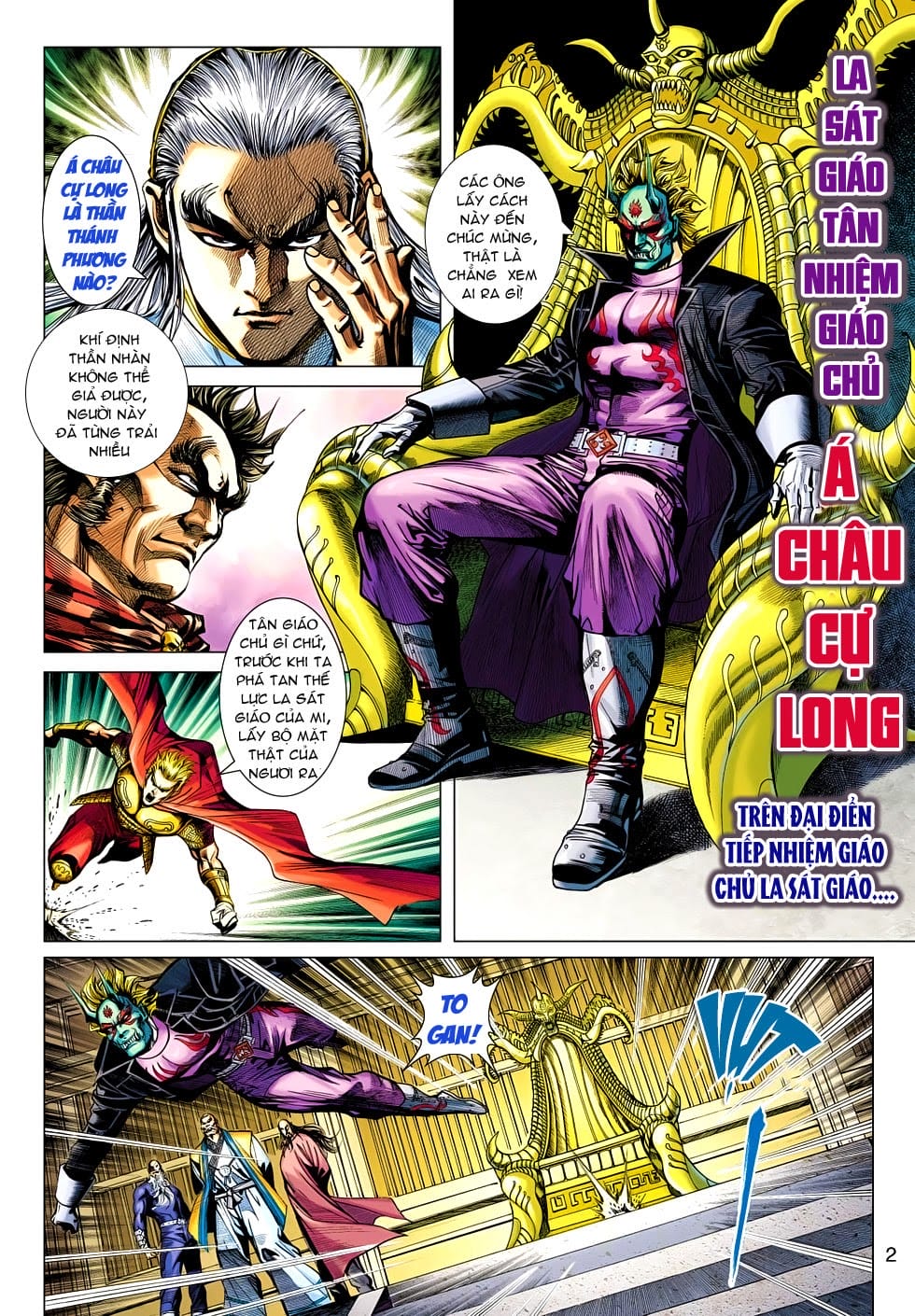 Truyện Tranh Tân Tác Long Hổ Môn trang 4