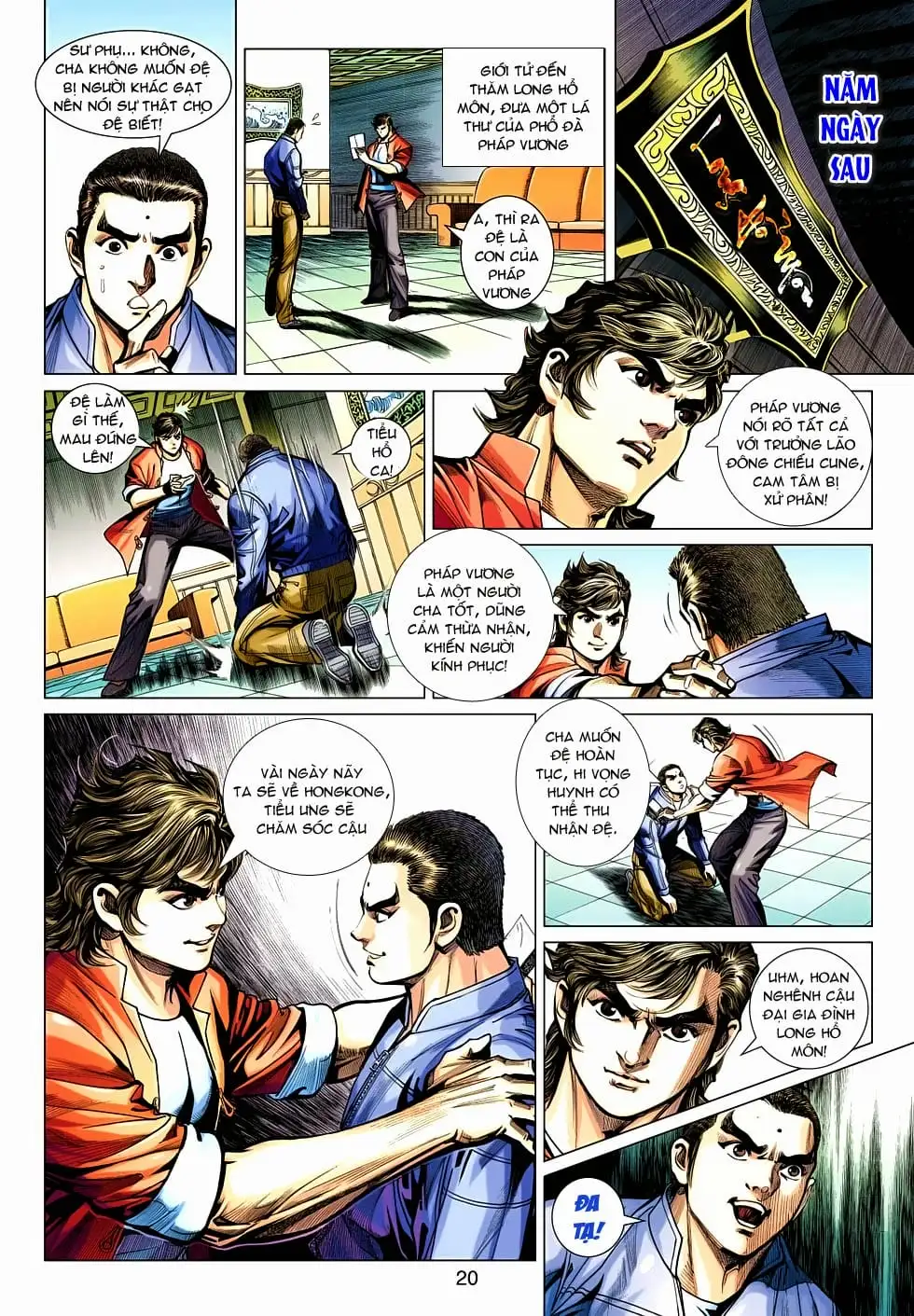 Truyện Tranh Tân Tác Long Hổ Môn trang 4