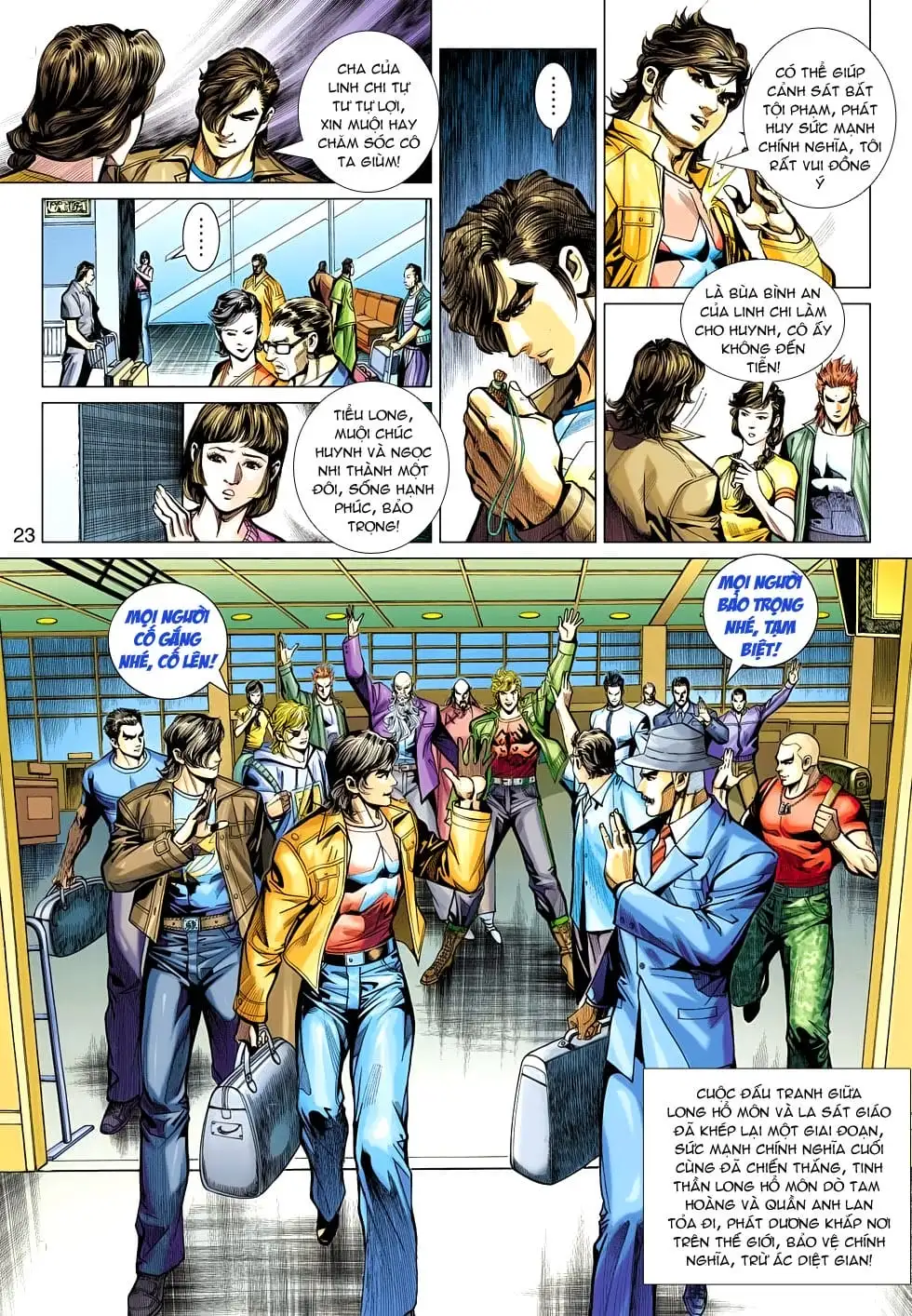 Truyện Tranh Tân Tác Long Hổ Môn trang 4