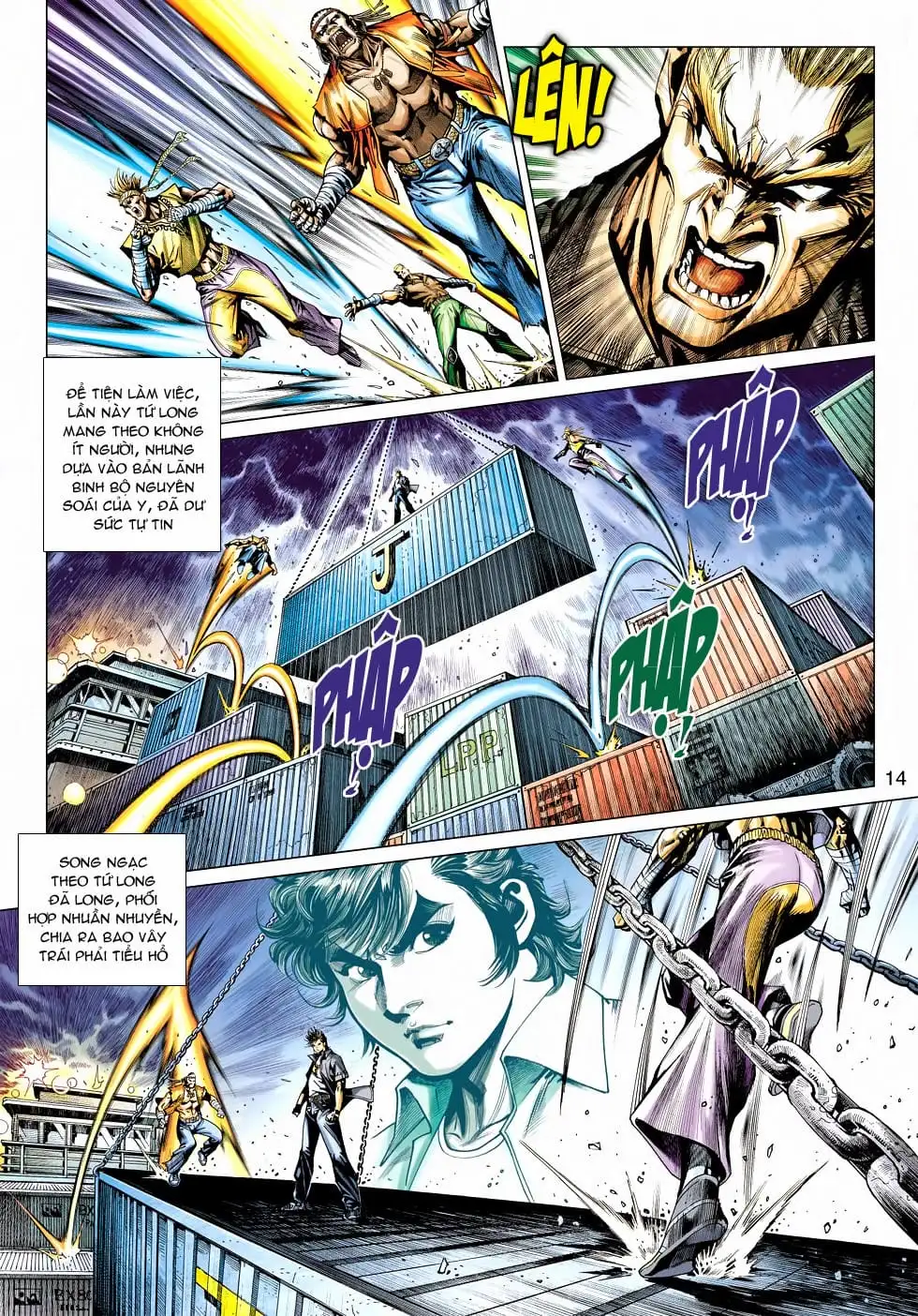 Truyện Tranh Tân Tác Long Hổ Môn trang 4