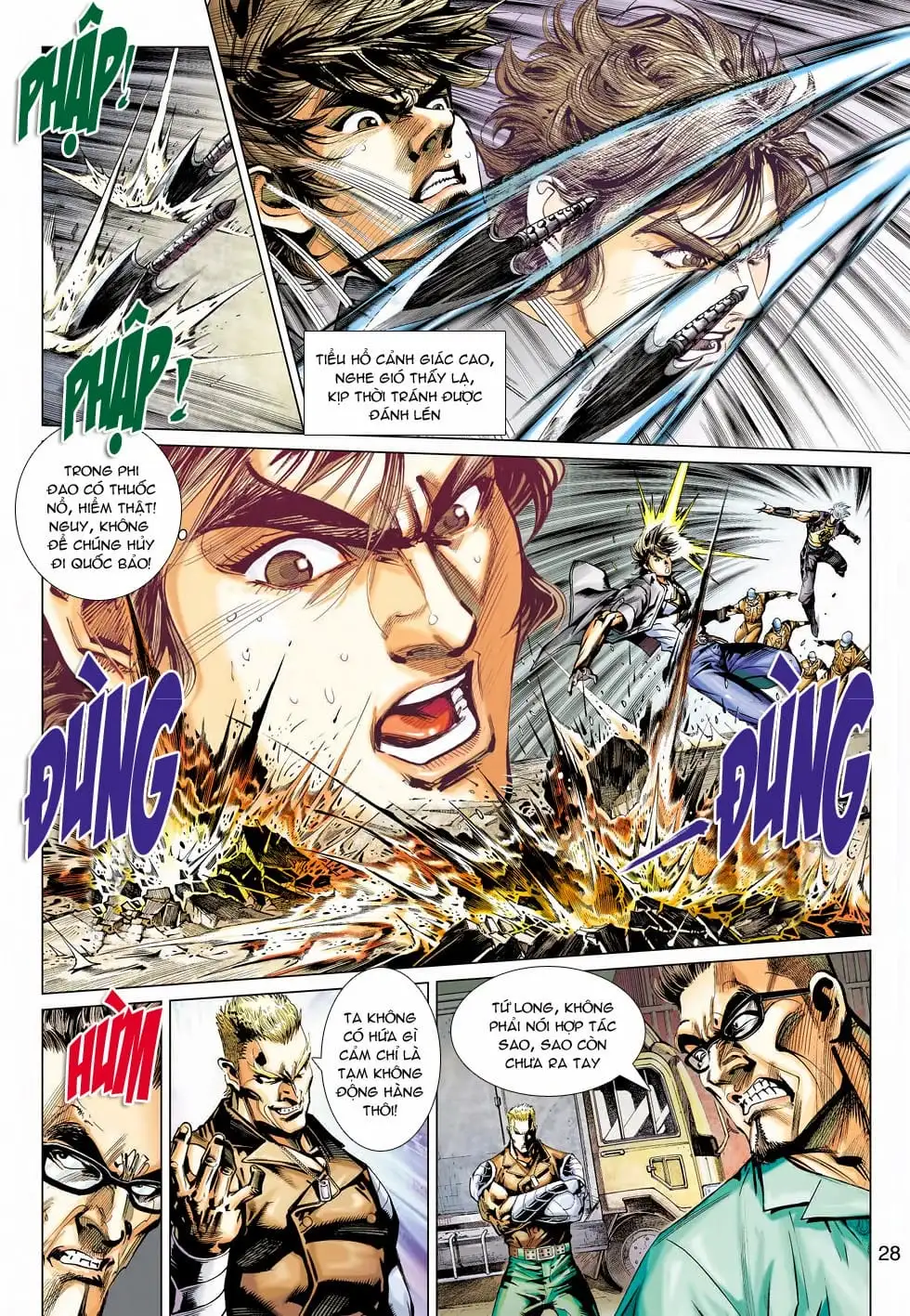 Truyện Tranh Tân Tác Long Hổ Môn trang 4