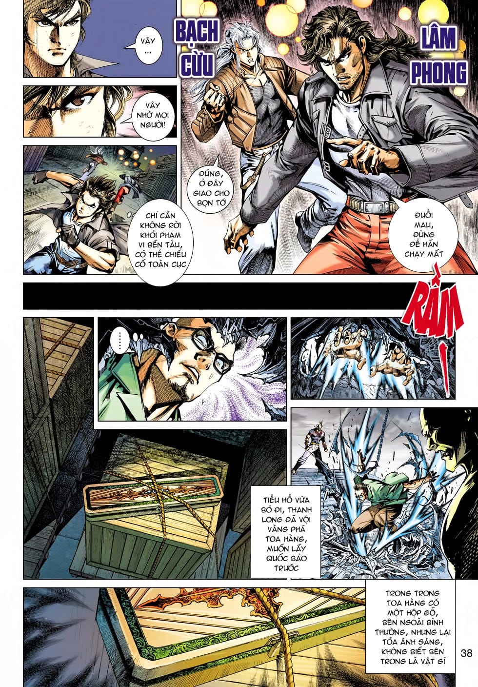 Truyện Tranh Tân Tác Long Hổ Môn trang 4