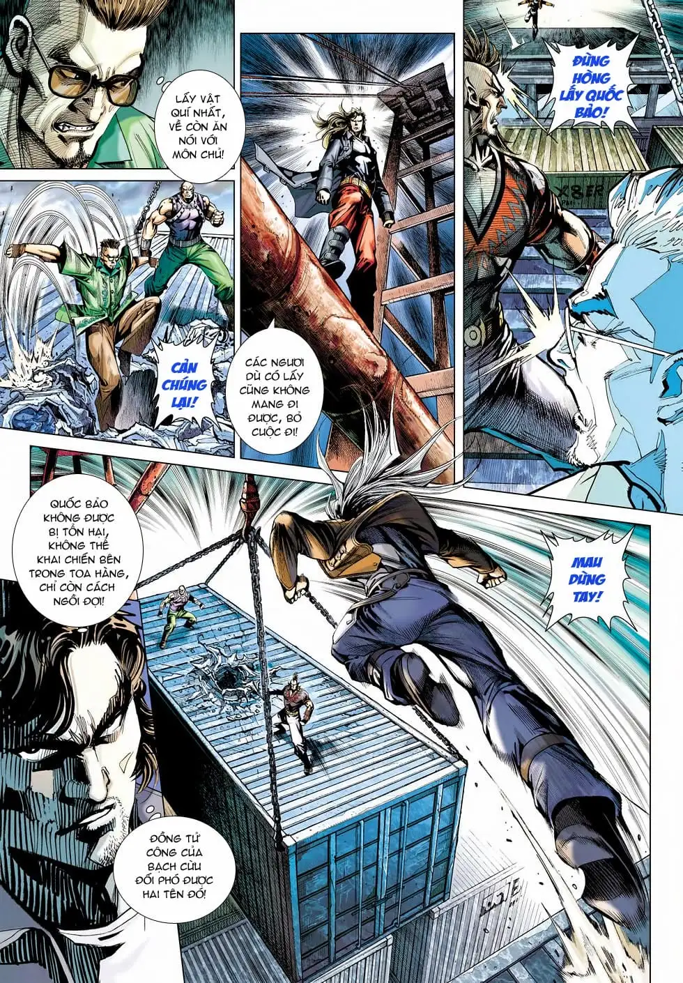 Truyện Tranh Tân Tác Long Hổ Môn trang 4