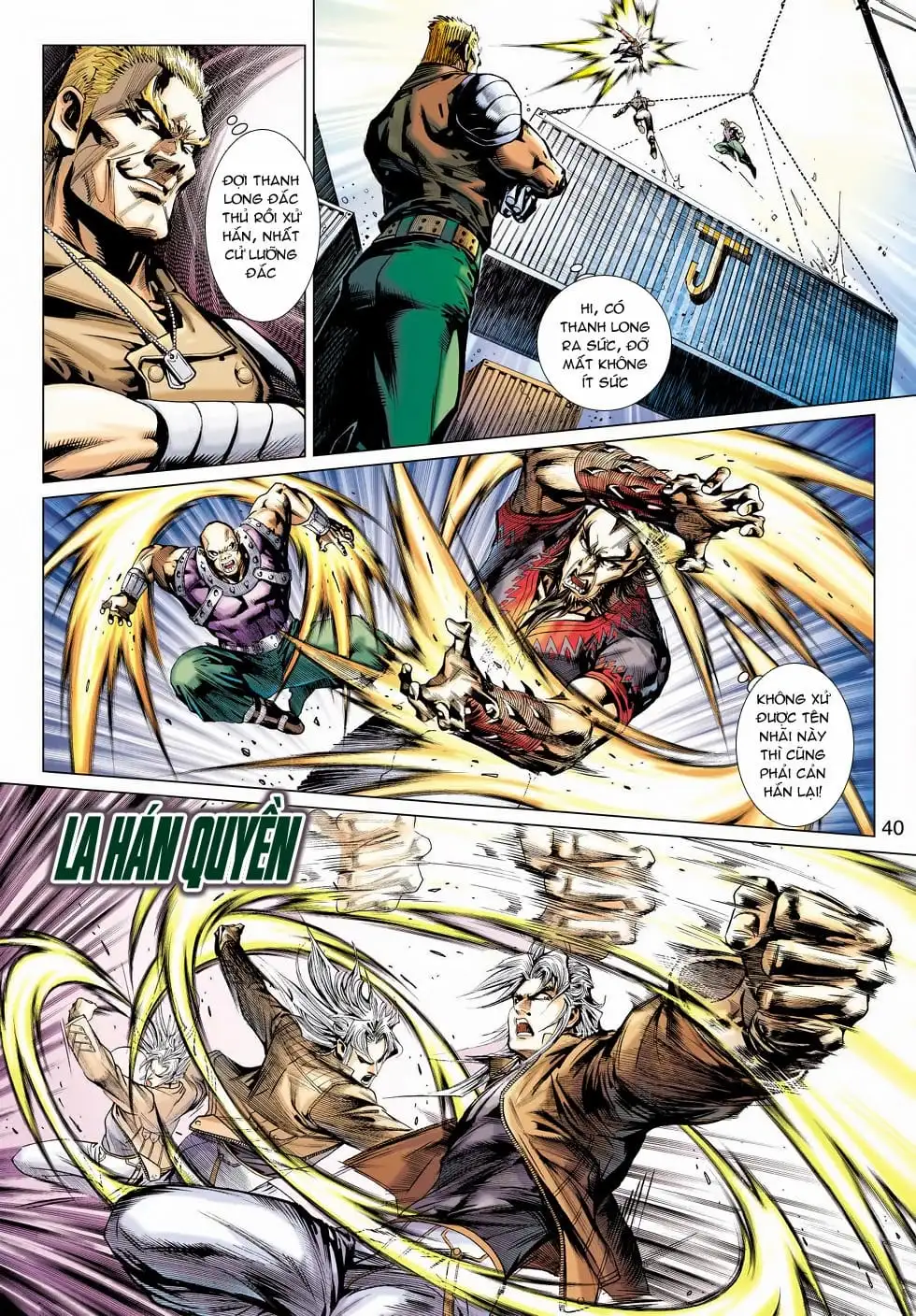 Truyện Tranh Tân Tác Long Hổ Môn trang 4