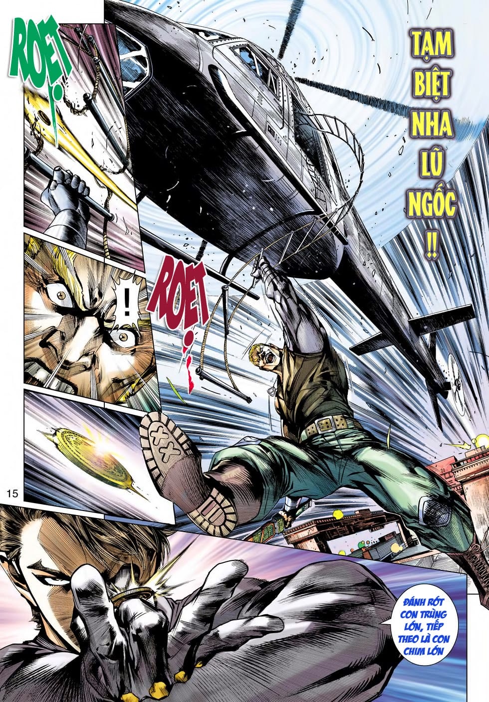 Truyện Tranh Tân Tác Long Hổ Môn trang 4