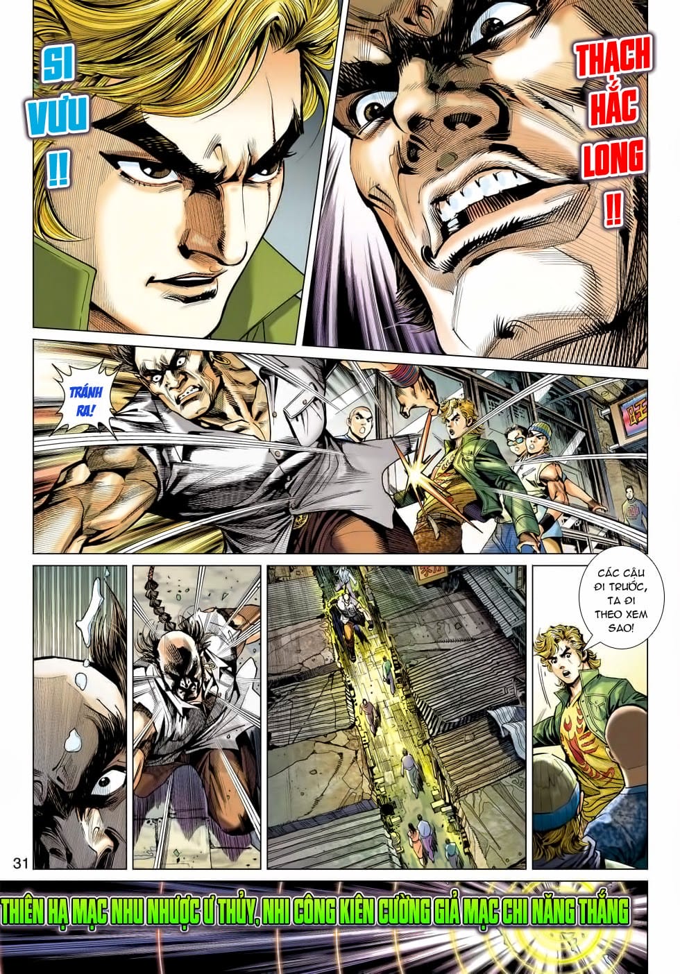 Truyện Tranh Tân Tác Long Hổ Môn trang 4
