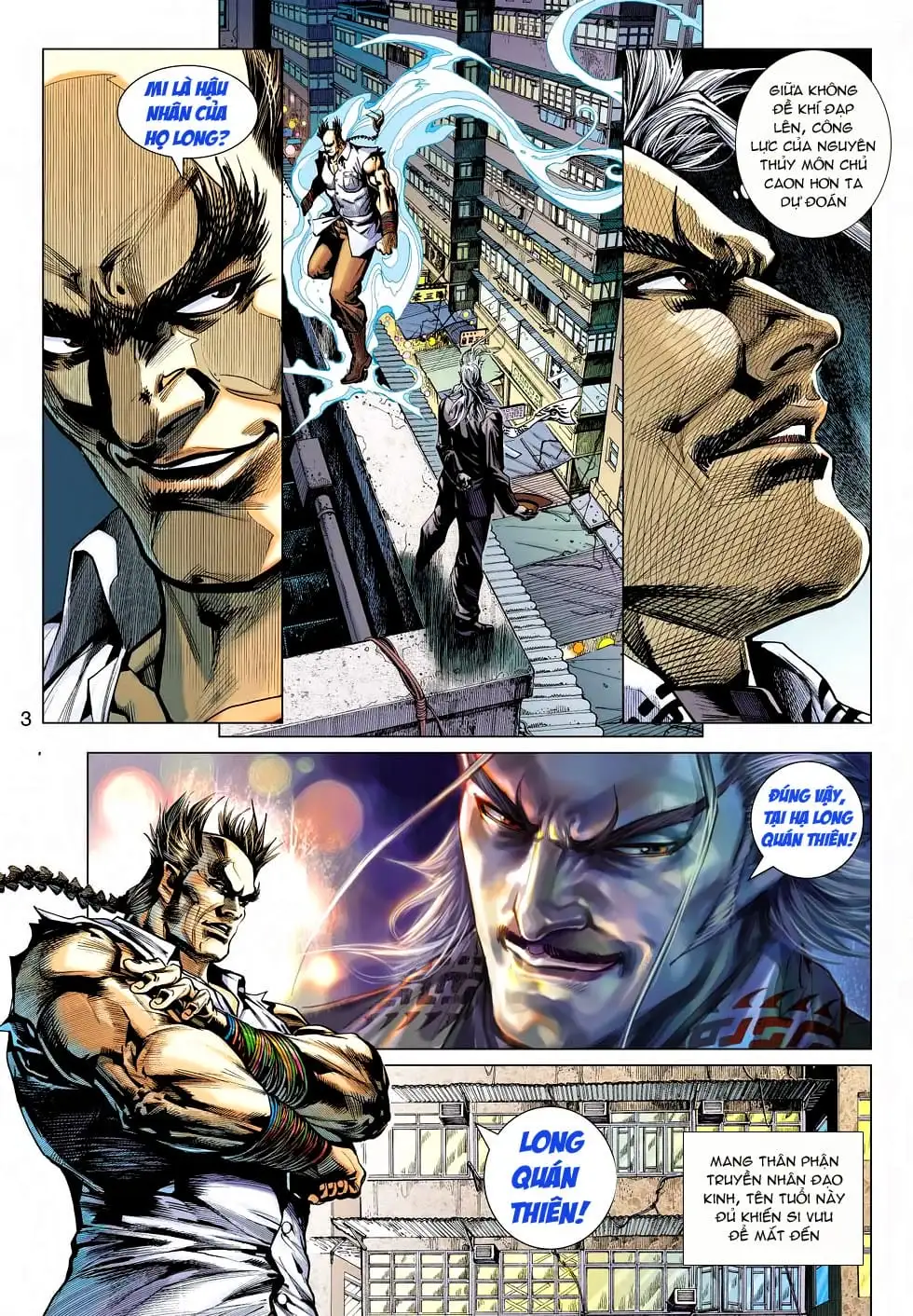 Truyện Tranh Tân Tác Long Hổ Môn trang 4