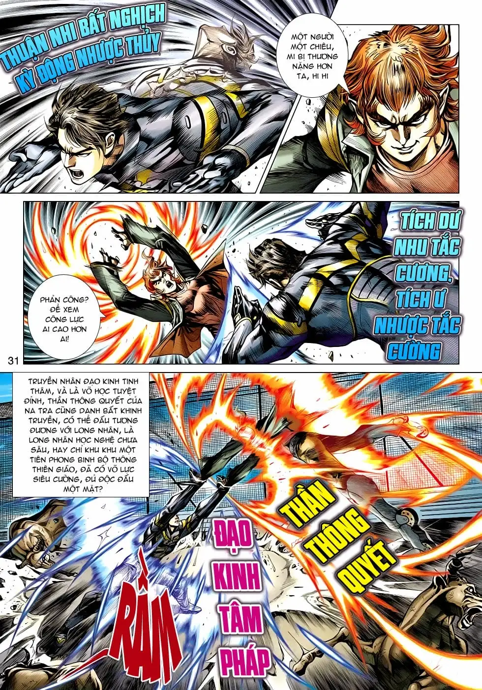 Truyện Tranh Tân Tác Long Hổ Môn trang 4