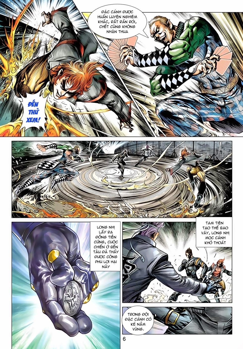 Truyện Tranh Tân Tác Long Hổ Môn trang 4