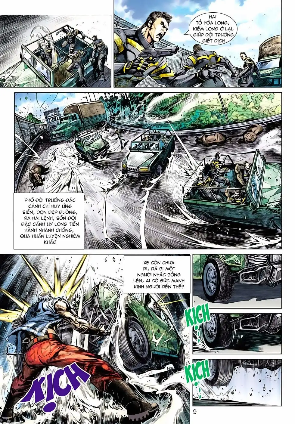 Truyện Tranh Tân Tác Long Hổ Môn trang 4