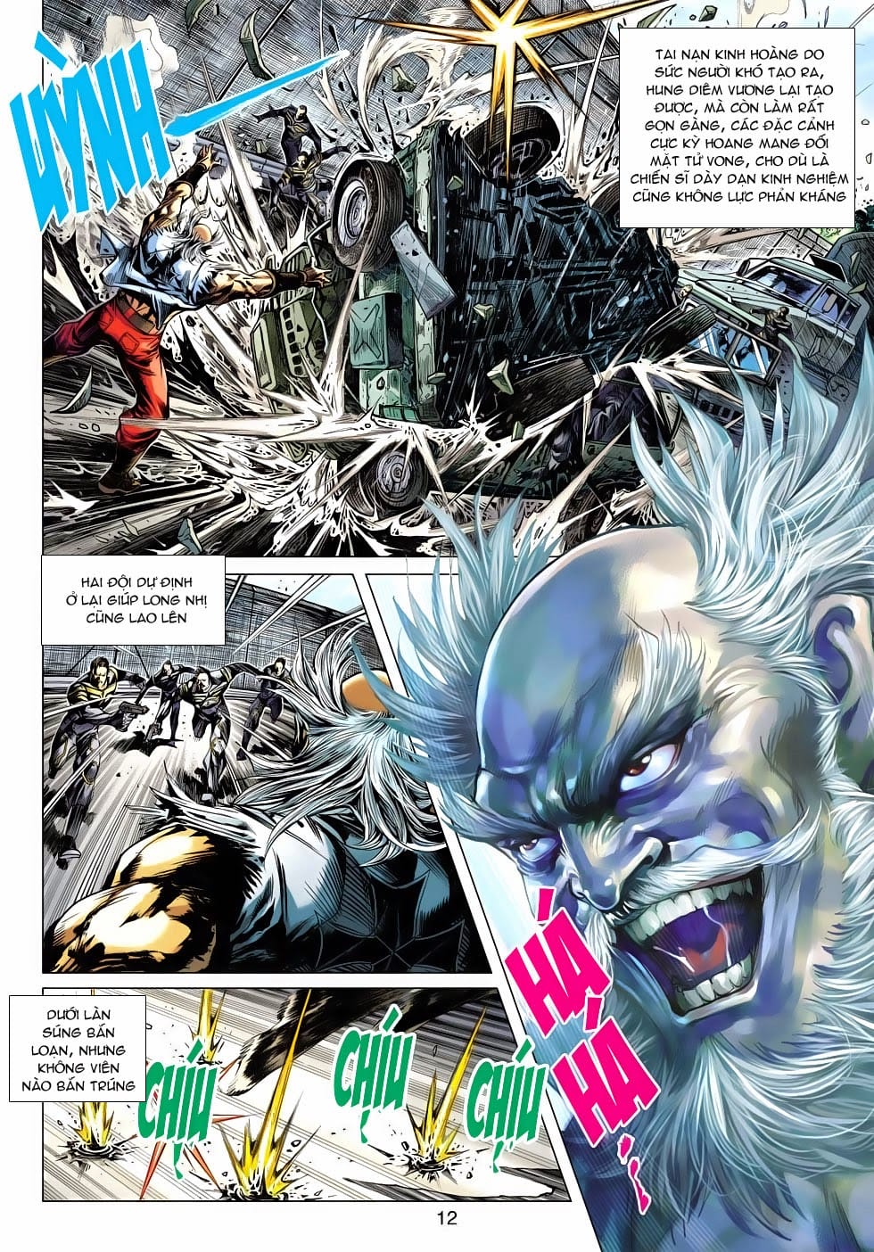 Truyện Tranh Tân Tác Long Hổ Môn trang 4