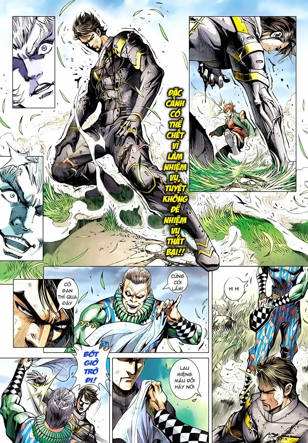 Truyện Tranh Tân Tác Long Hổ Môn trang 4