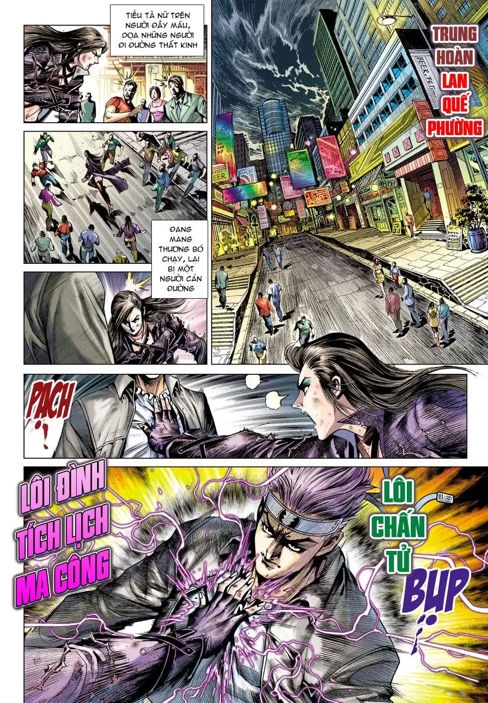 Truyện Tranh Tân Tác Long Hổ Môn trang 4