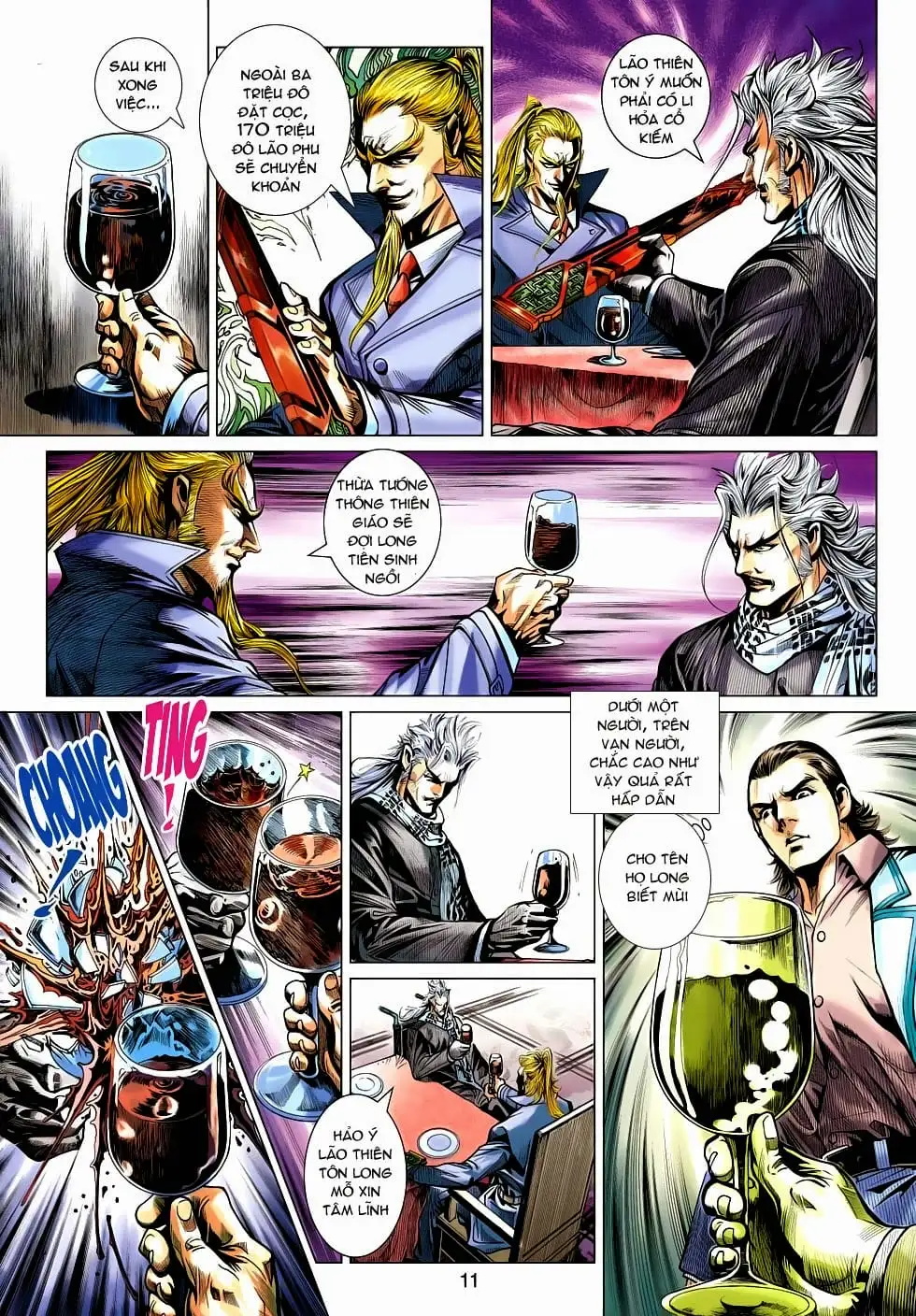 Truyện Tranh Tân Tác Long Hổ Môn trang 4