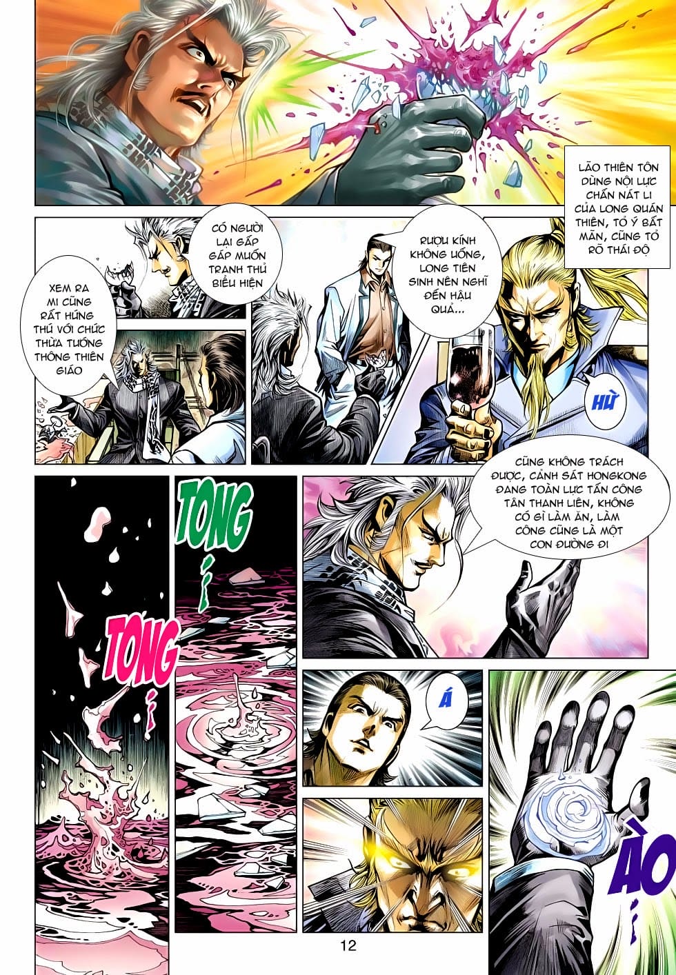 Truyện Tranh Tân Tác Long Hổ Môn trang 4