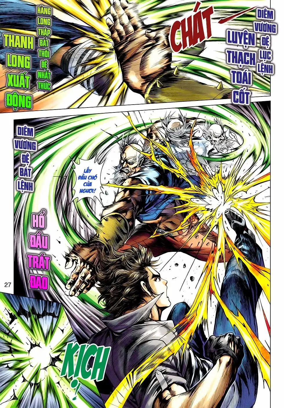 Truyện Tranh Tân Tác Long Hổ Môn trang 4