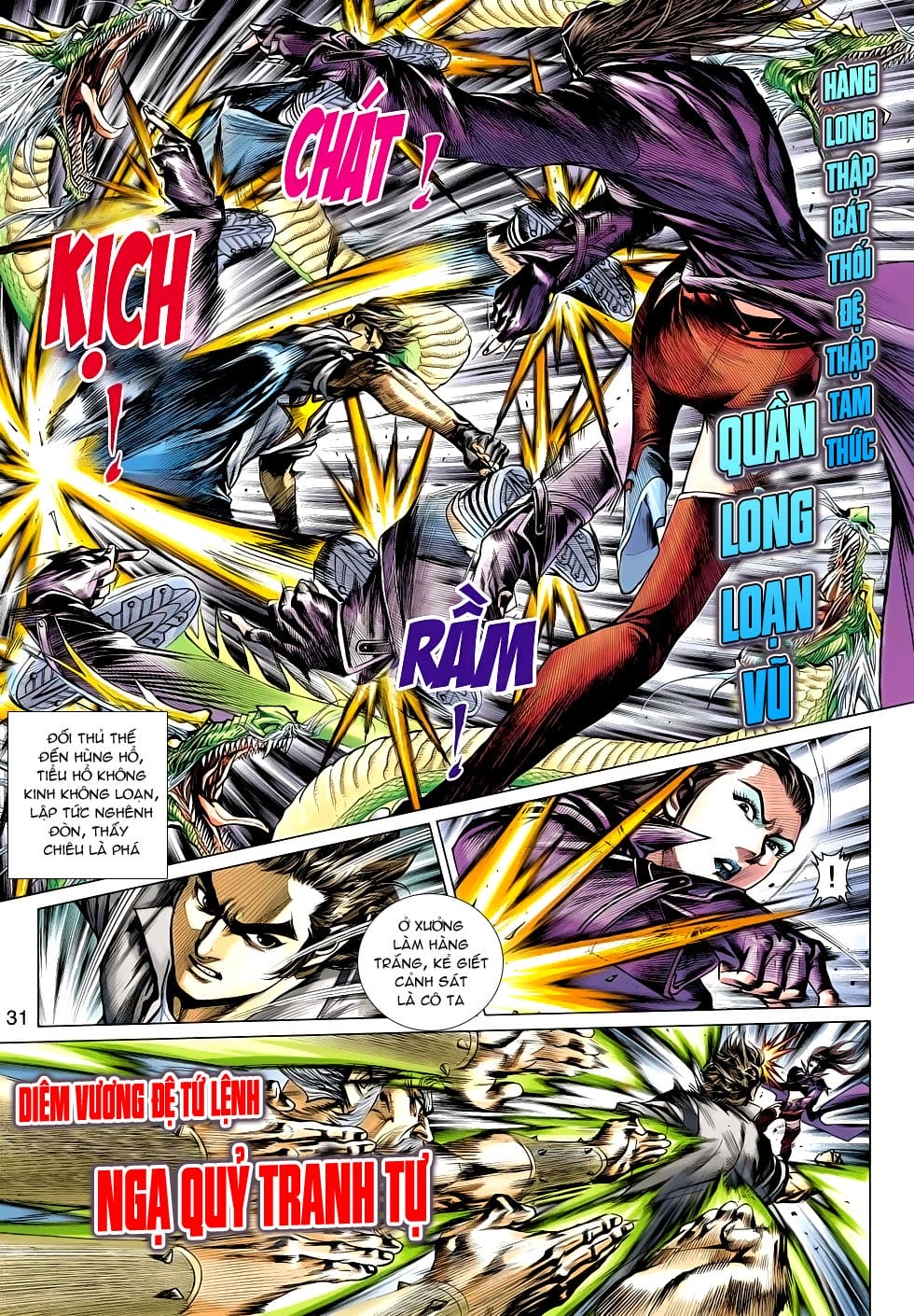 Truyện Tranh Tân Tác Long Hổ Môn trang 4