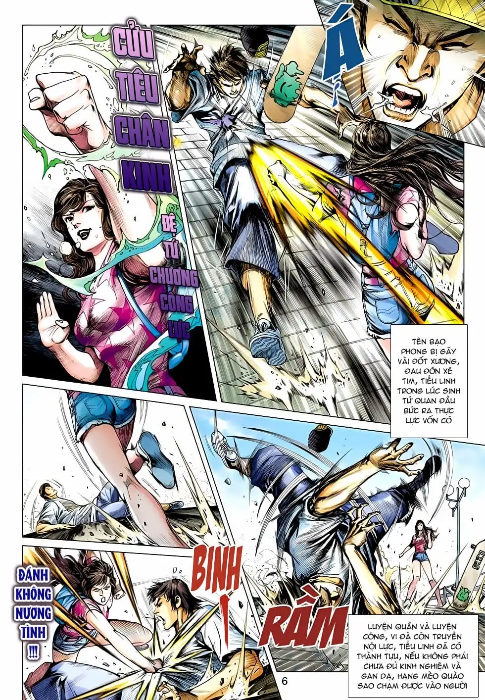 Truyện Tranh Tân Tác Long Hổ Môn trang 4