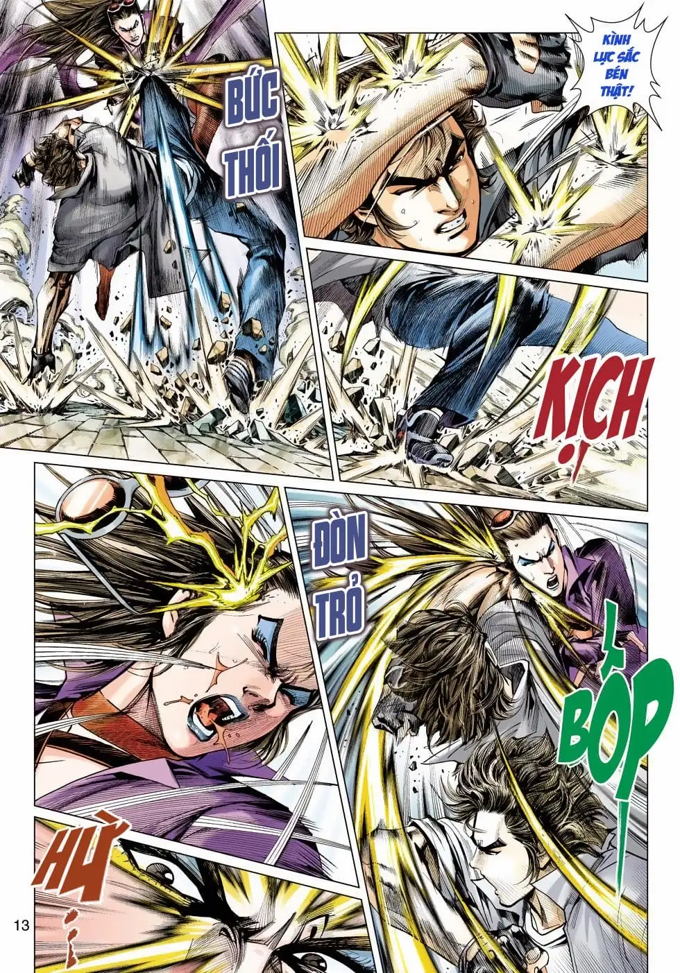 Truyện Tranh Tân Tác Long Hổ Môn trang 4