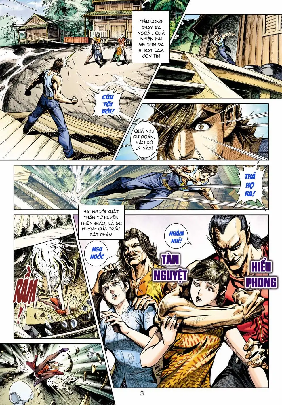 Truyện Tranh Tân Tác Long Hổ Môn trang 4