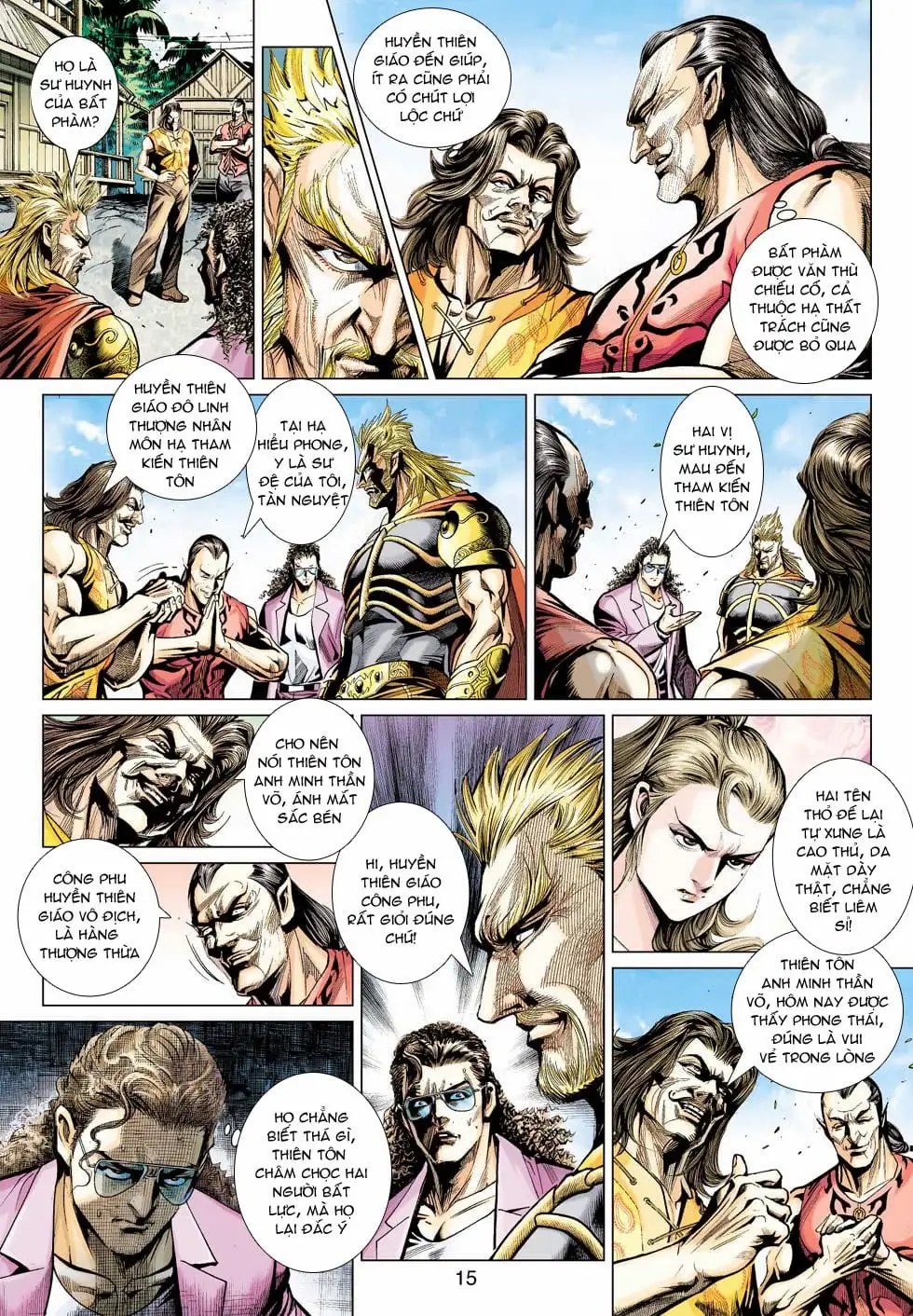 Truyện Tranh Tân Tác Long Hổ Môn trang 4