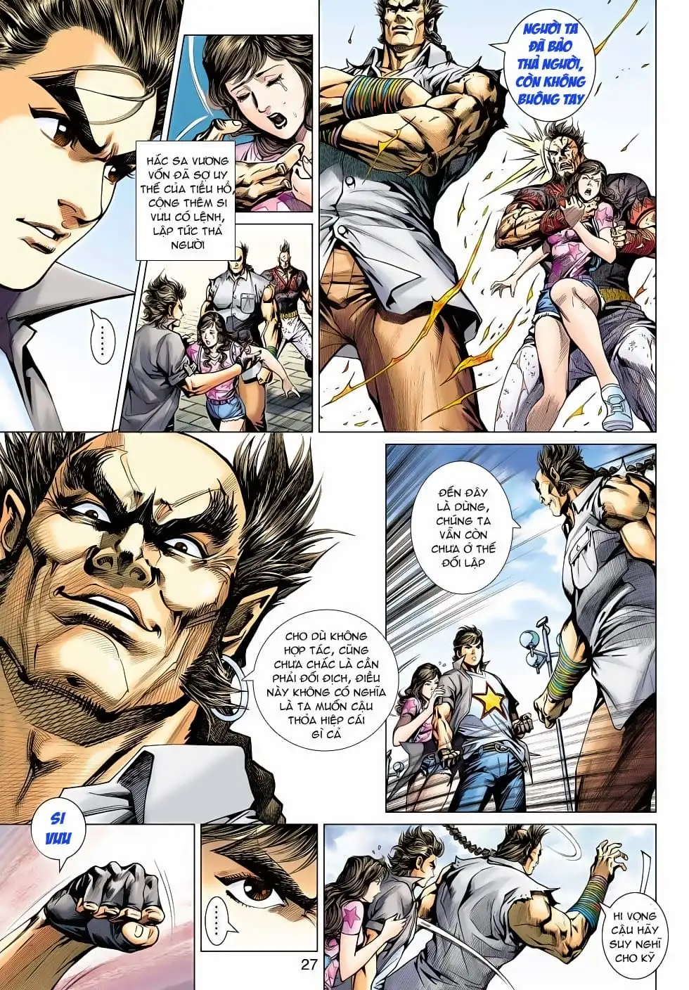 Truyện Tranh Tân Tác Long Hổ Môn trang 4