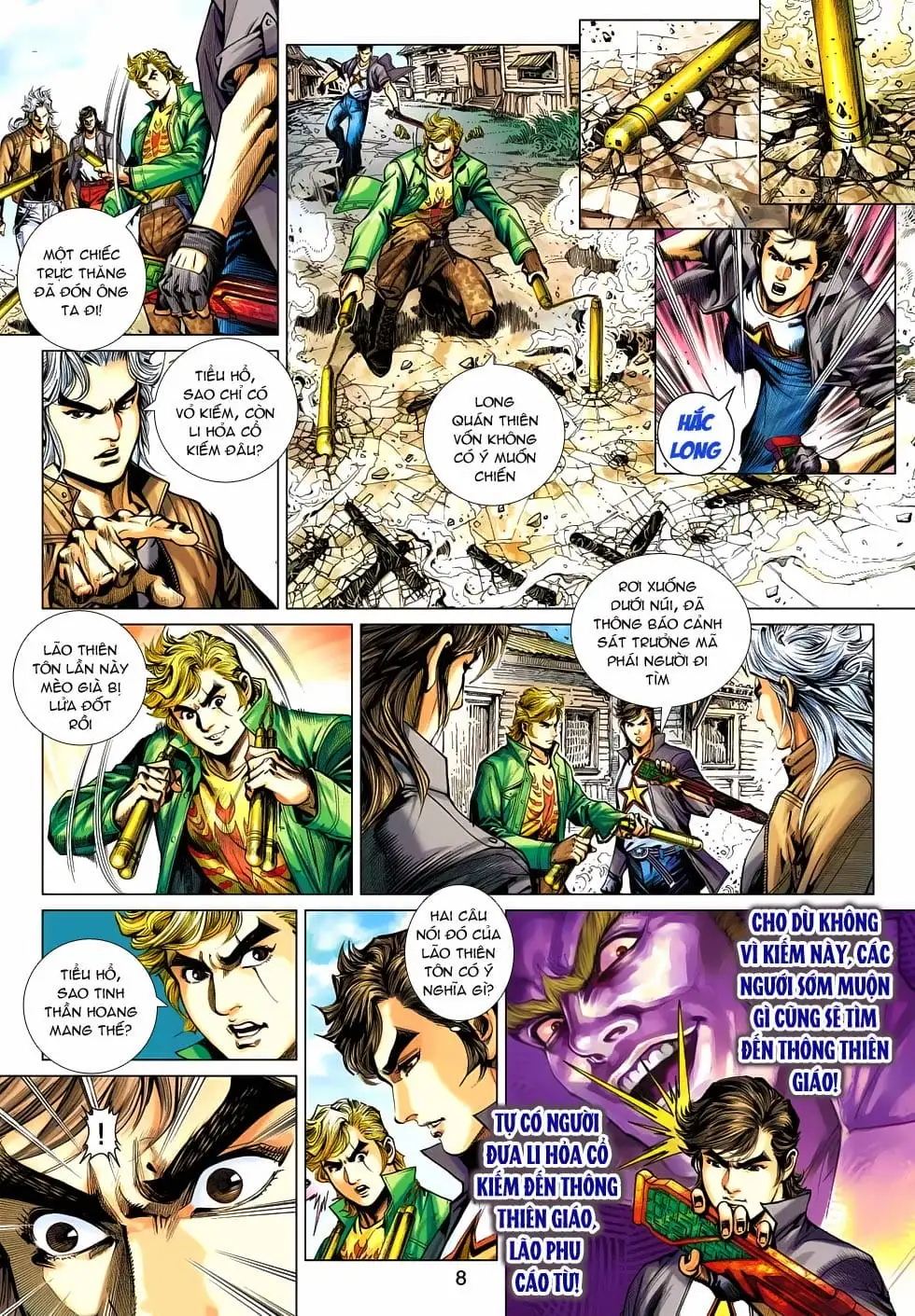 Truyện Tranh Tân Tác Long Hổ Môn trang 4