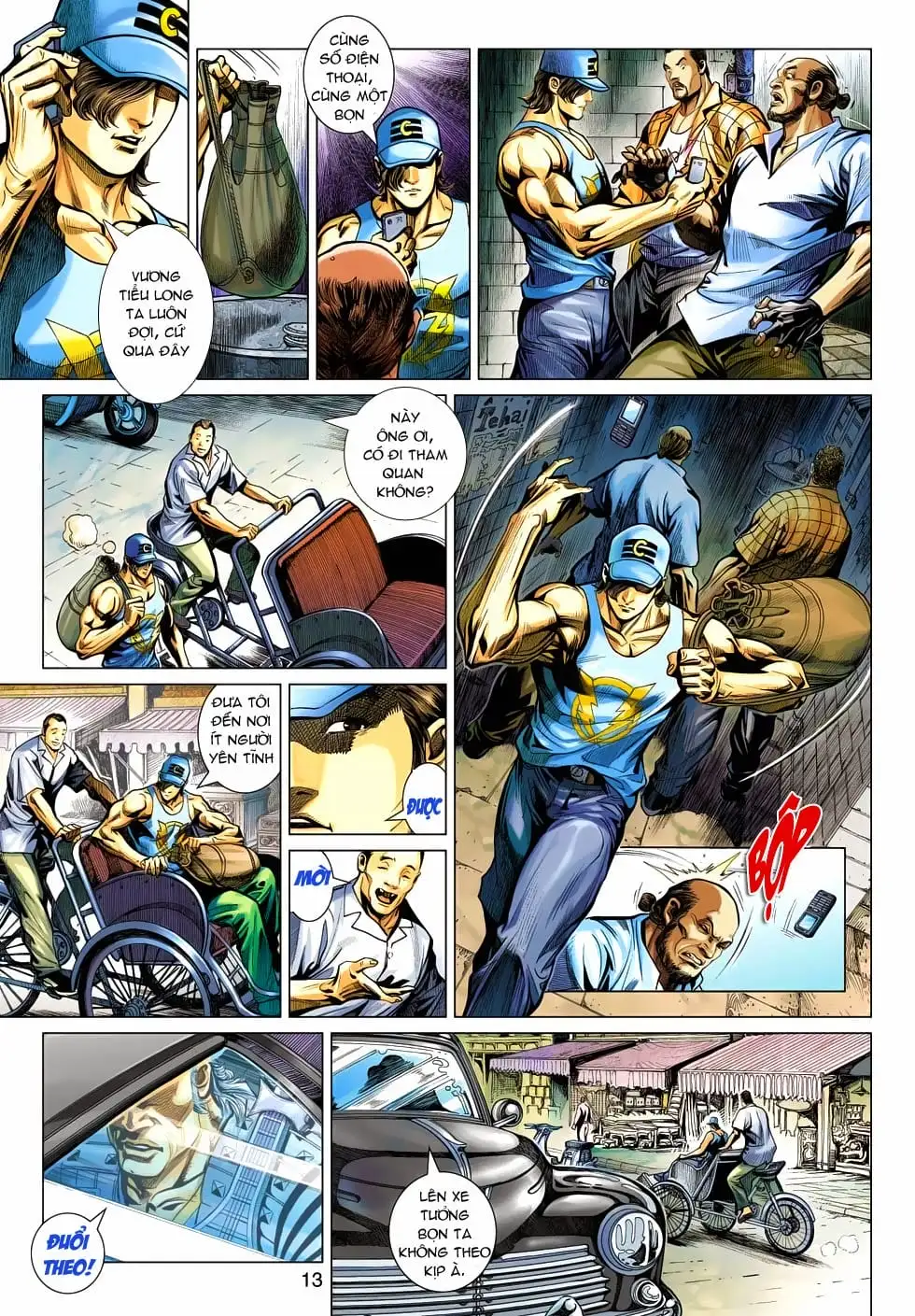 Truyện Tranh Tân Tác Long Hổ Môn trang 4