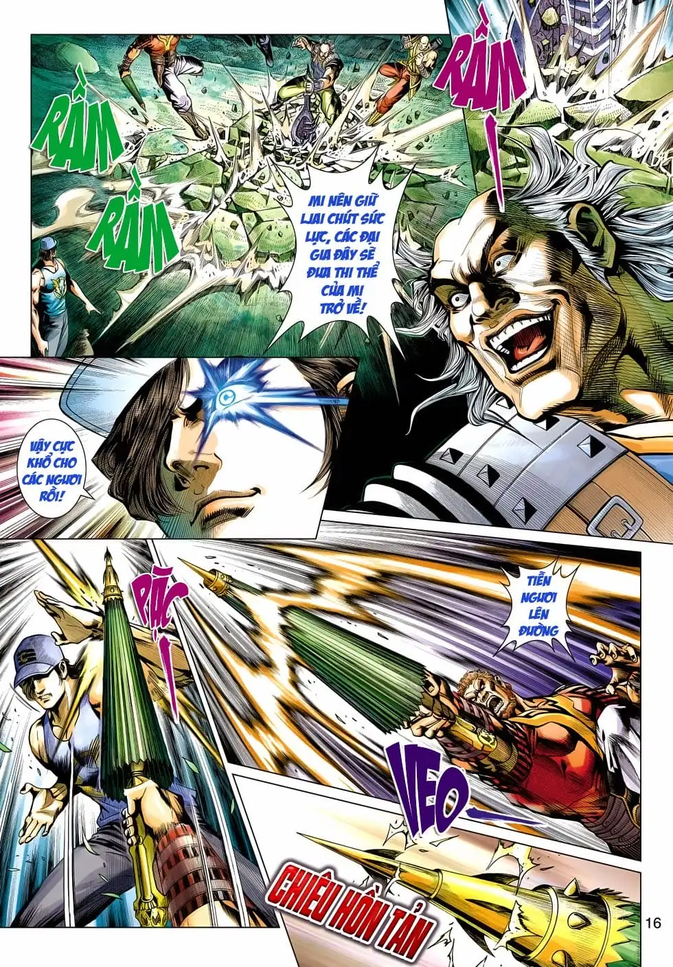 Truyện Tranh Tân Tác Long Hổ Môn trang 4