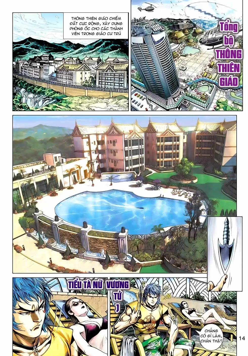 Truyện Tranh Tân Tác Long Hổ Môn trang 4