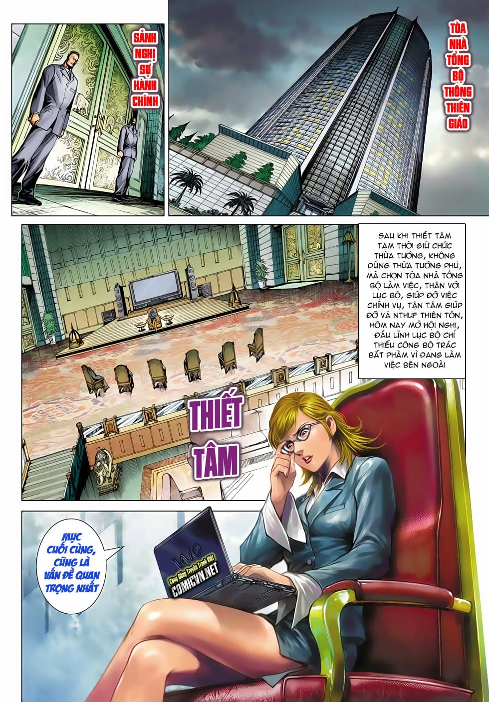 Truyện Tranh Tân Tác Long Hổ Môn trang 4