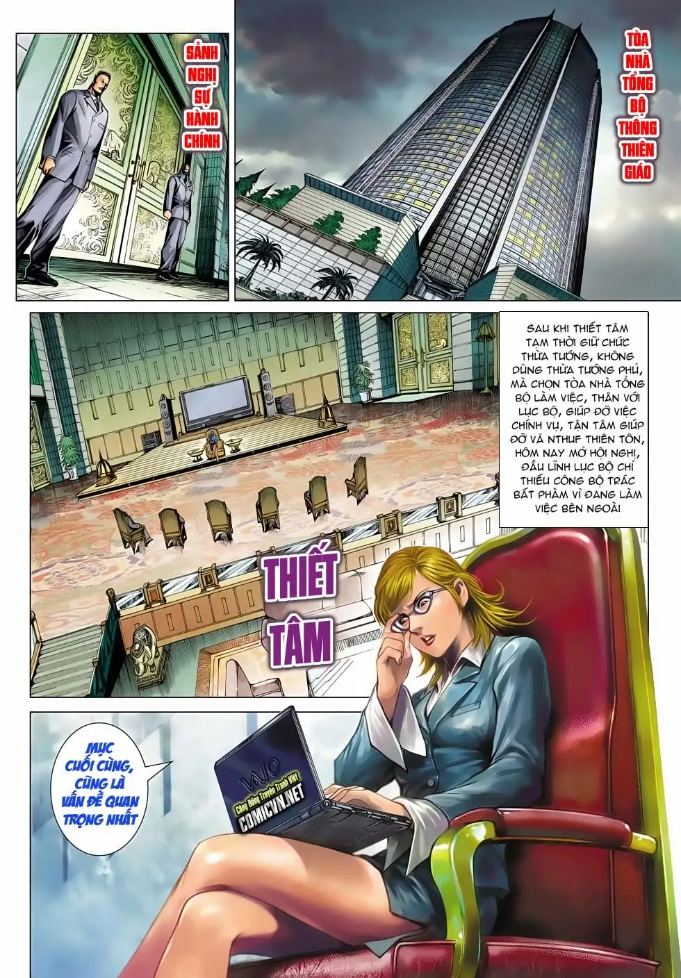 Truyện Tranh Tân Tác Long Hổ Môn trang 4