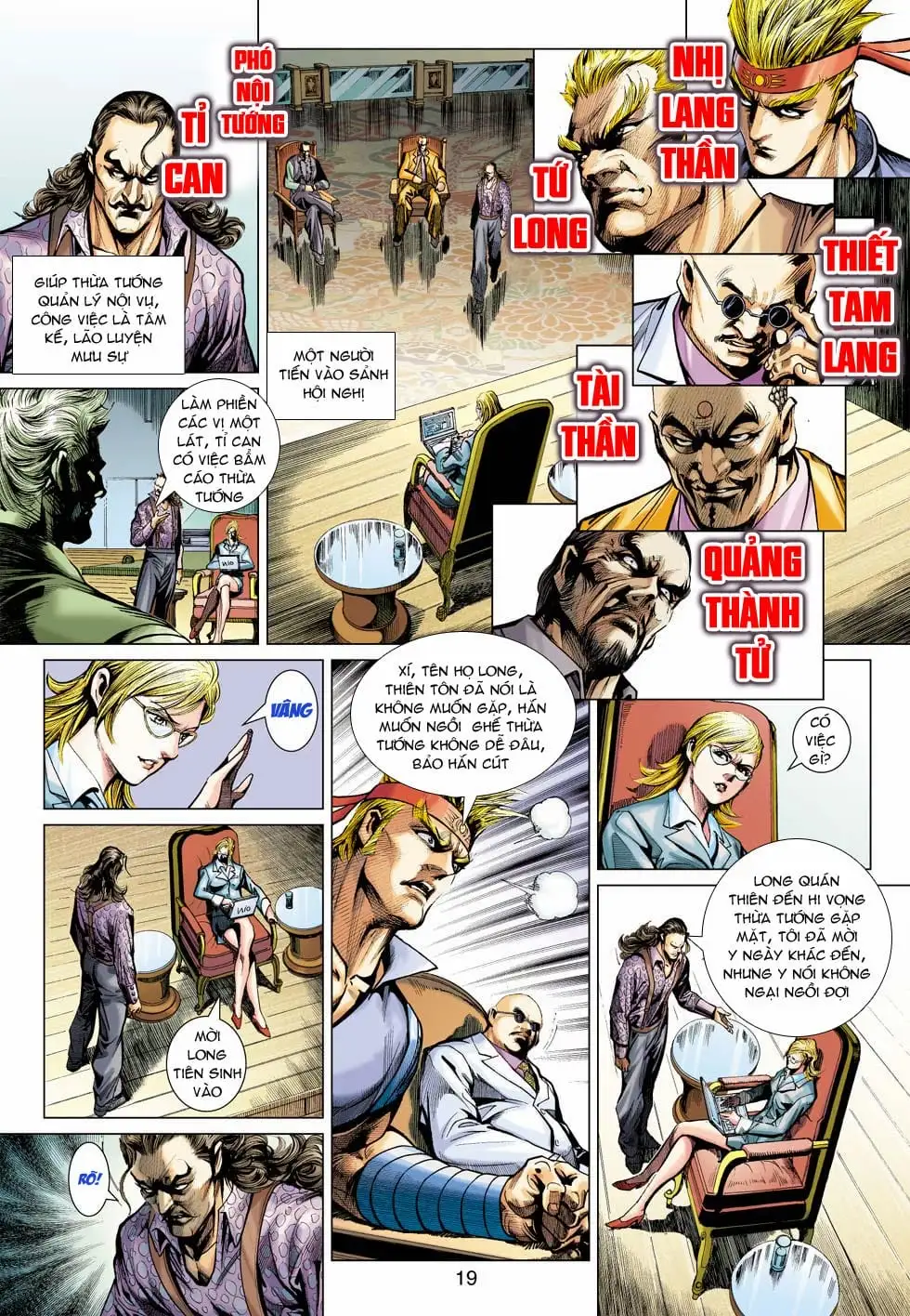 Truyện Tranh Tân Tác Long Hổ Môn trang 4