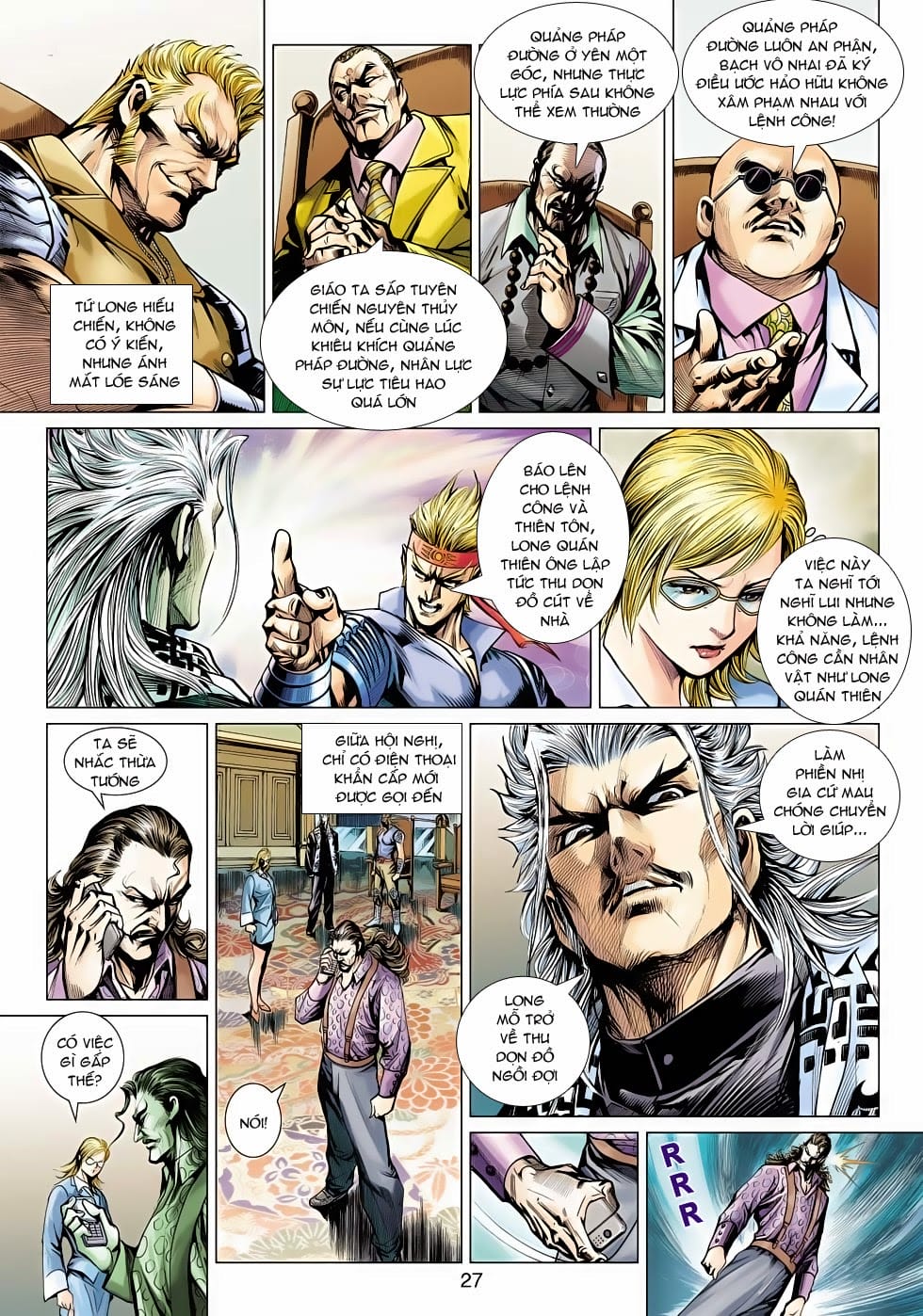 Truyện Tranh Tân Tác Long Hổ Môn trang 4