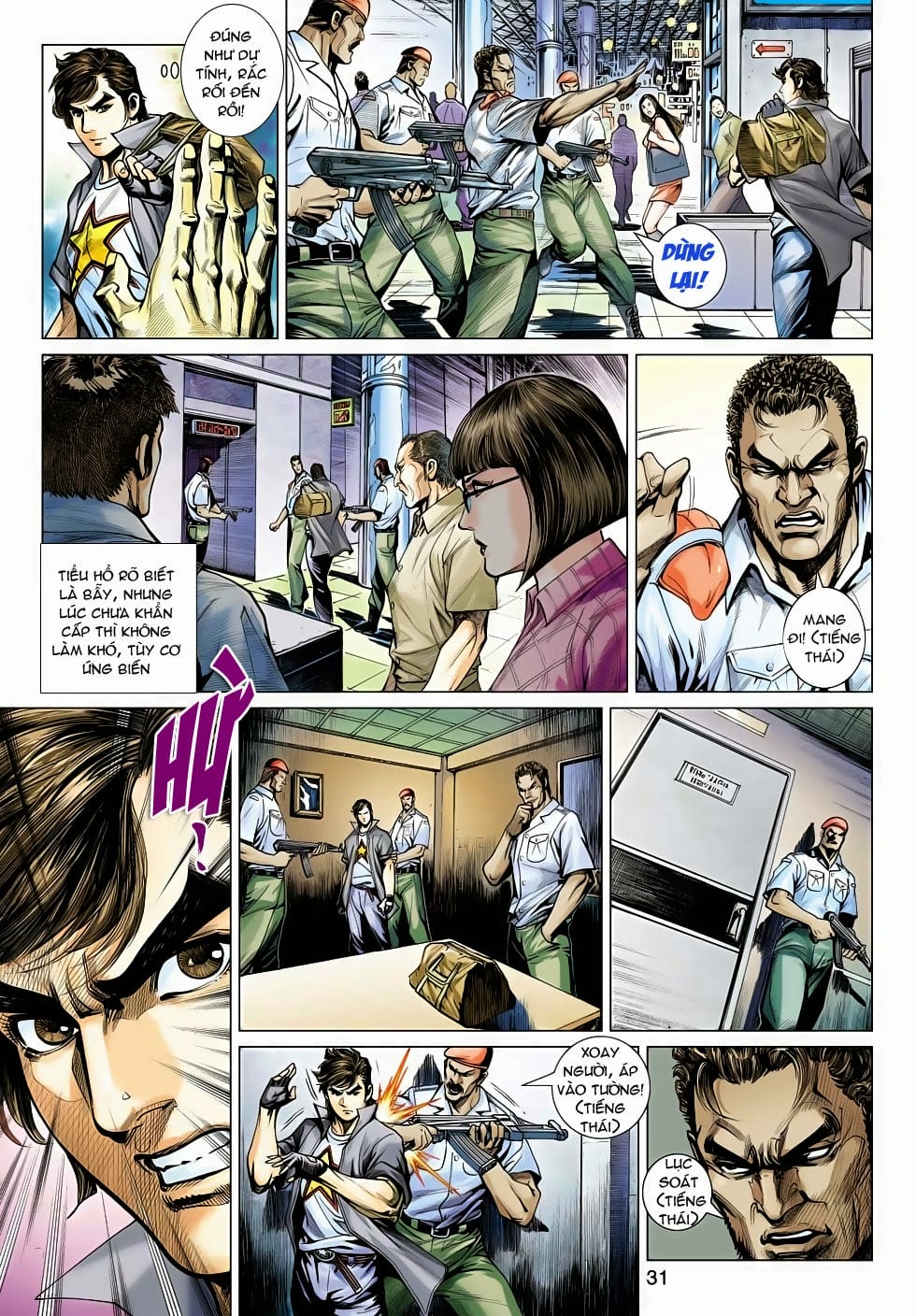 Truyện Tranh Tân Tác Long Hổ Môn trang 4