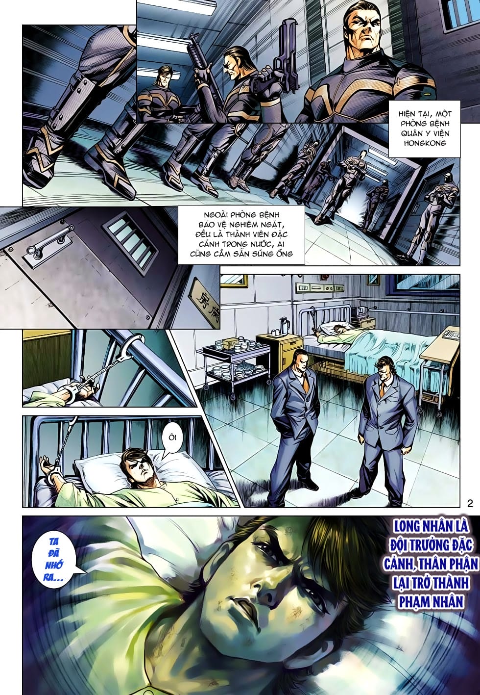 Truyện Tranh Tân Tác Long Hổ Môn trang 4