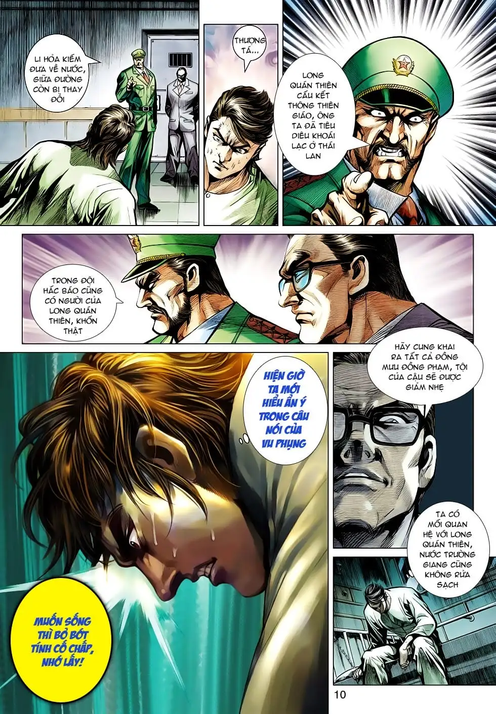 Truyện Tranh Tân Tác Long Hổ Môn trang 4