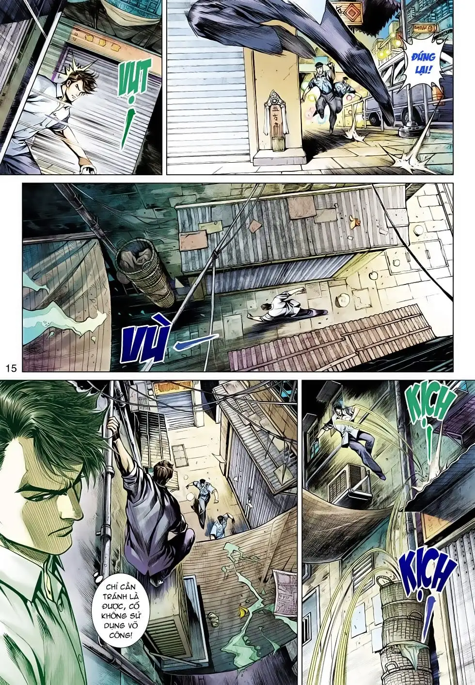 Truyện Tranh Tân Tác Long Hổ Môn trang 4