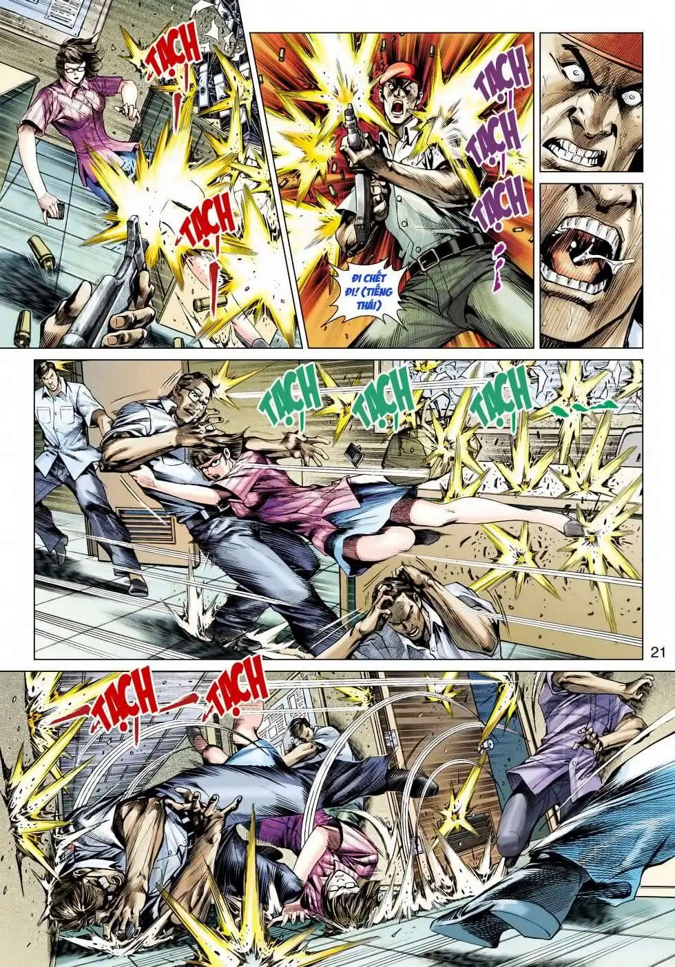 Truyện Tranh Tân Tác Long Hổ Môn trang 4