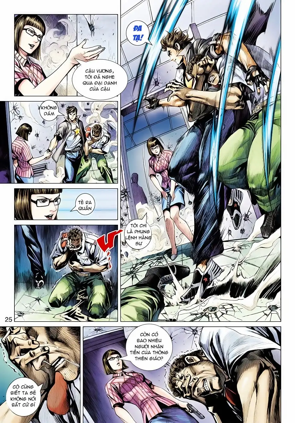 Truyện Tranh Tân Tác Long Hổ Môn trang 4