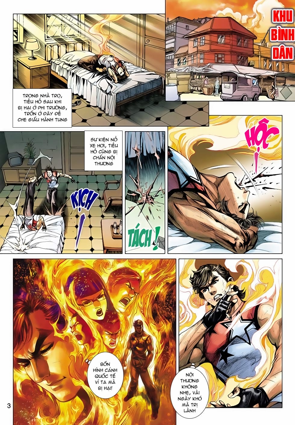 Truyện Tranh Tân Tác Long Hổ Môn trang 4