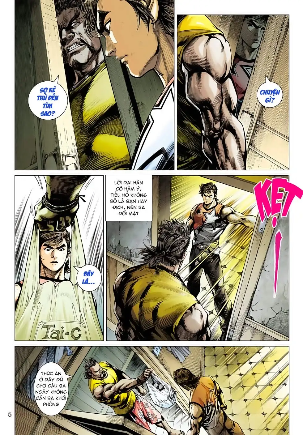 Truyện Tranh Tân Tác Long Hổ Môn trang 4