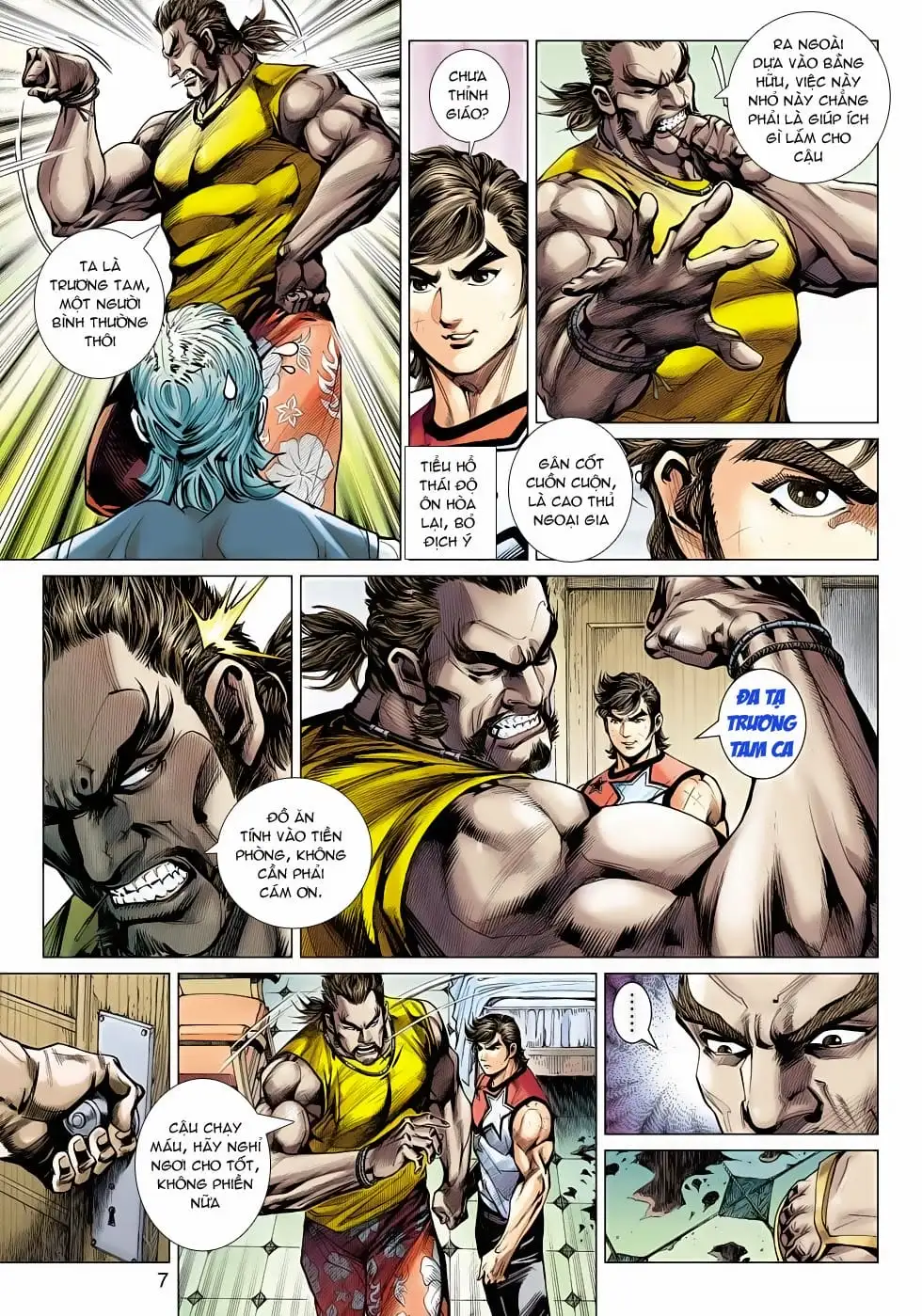 Truyện Tranh Tân Tác Long Hổ Môn trang 4