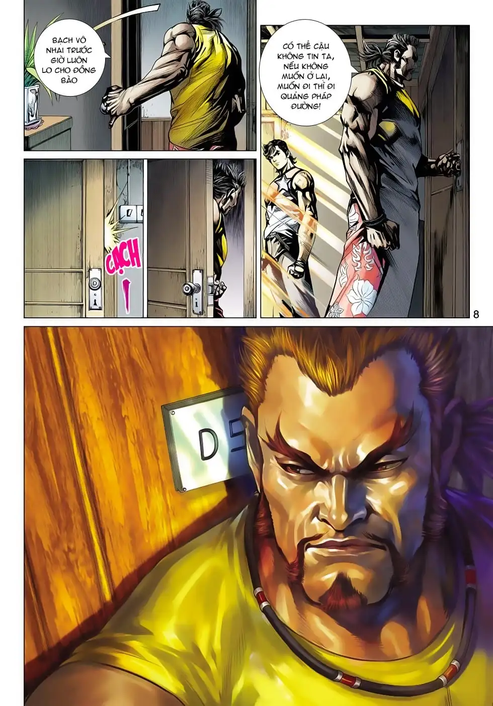 Truyện Tranh Tân Tác Long Hổ Môn trang 4