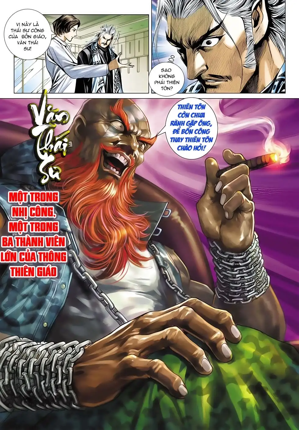 Truyện Tranh Tân Tác Long Hổ Môn trang 4