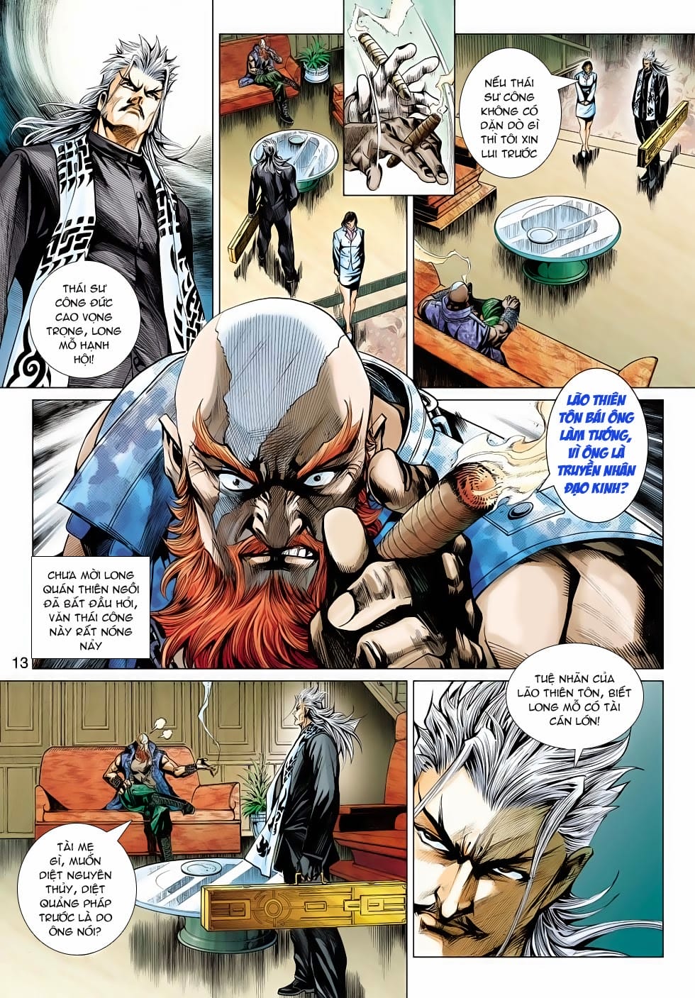 Truyện Tranh Tân Tác Long Hổ Môn trang 4