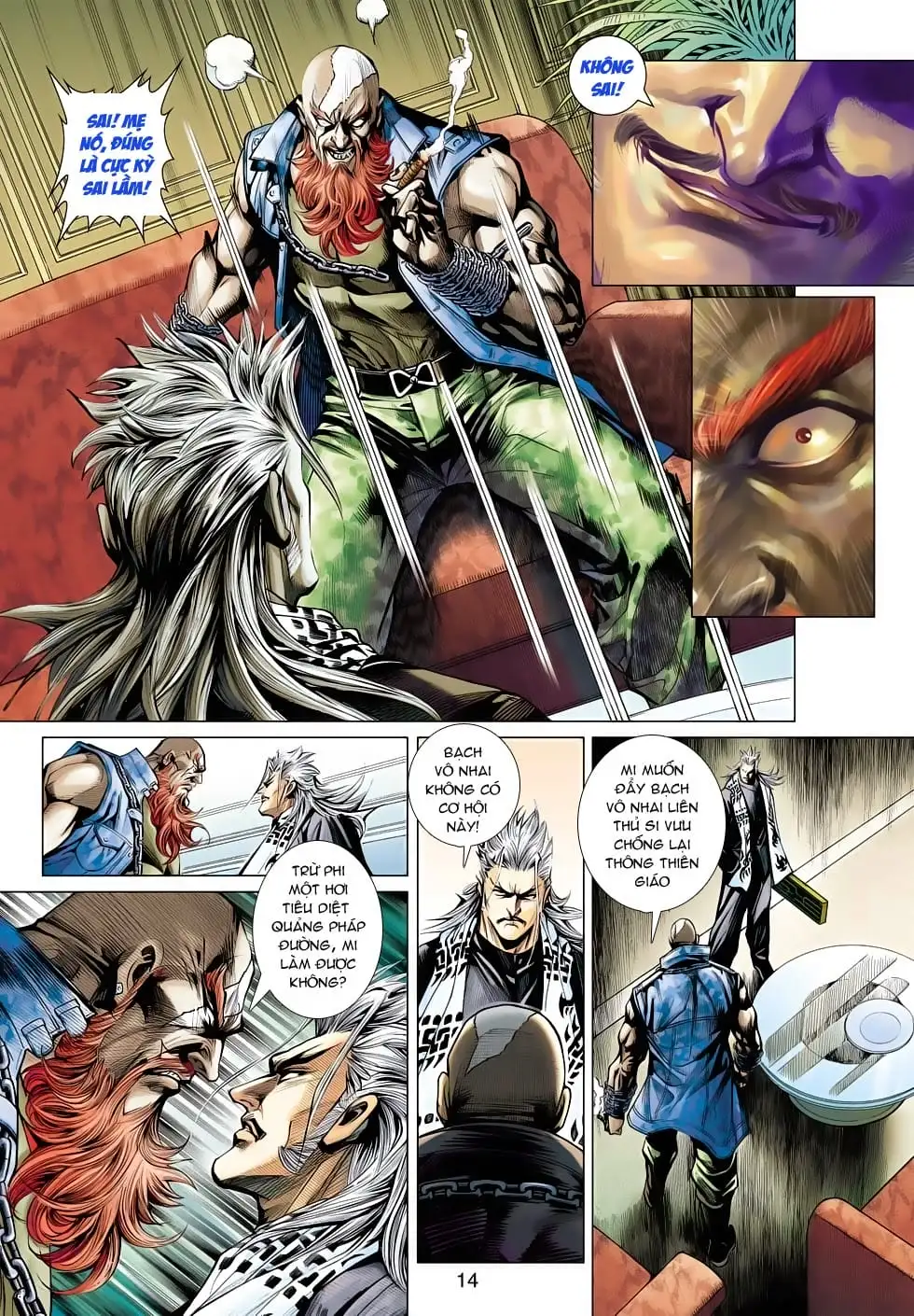 Truyện Tranh Tân Tác Long Hổ Môn trang 4