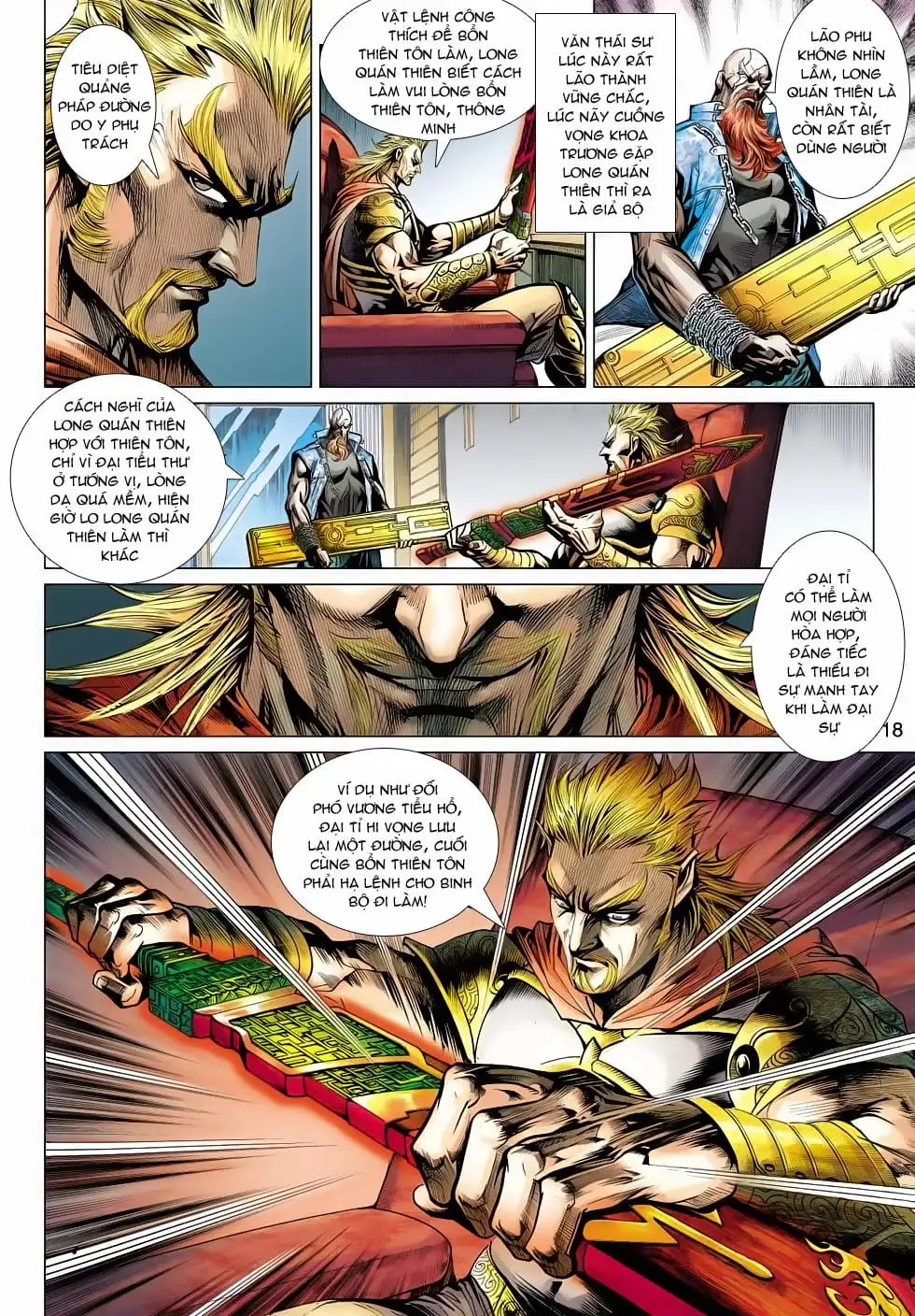 Truyện Tranh Tân Tác Long Hổ Môn trang 4